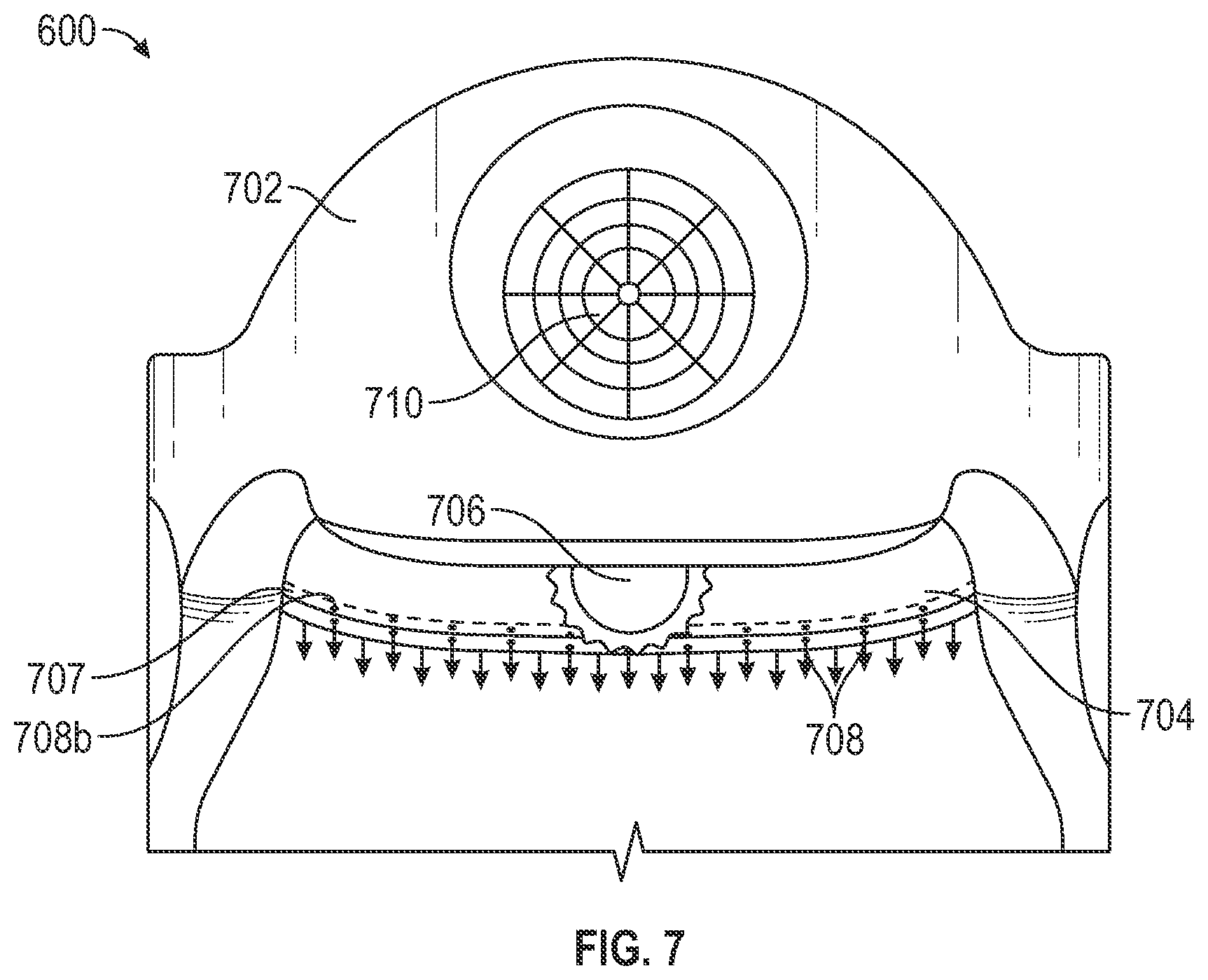 Patent US11793250 Figure 6 – Surgical helmet