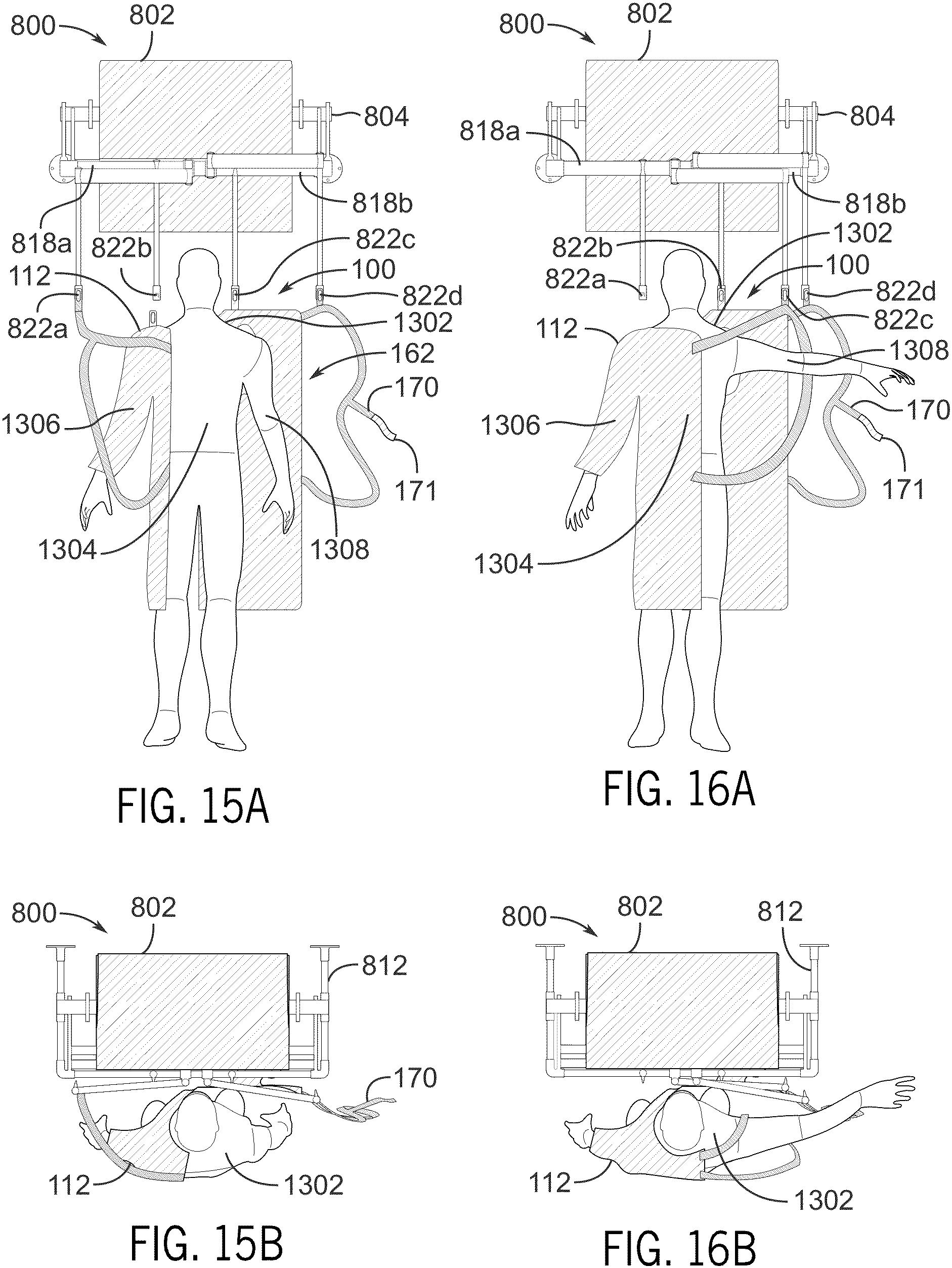 Patent US11793251 Figure 15 – Donning station for personal protective equipment