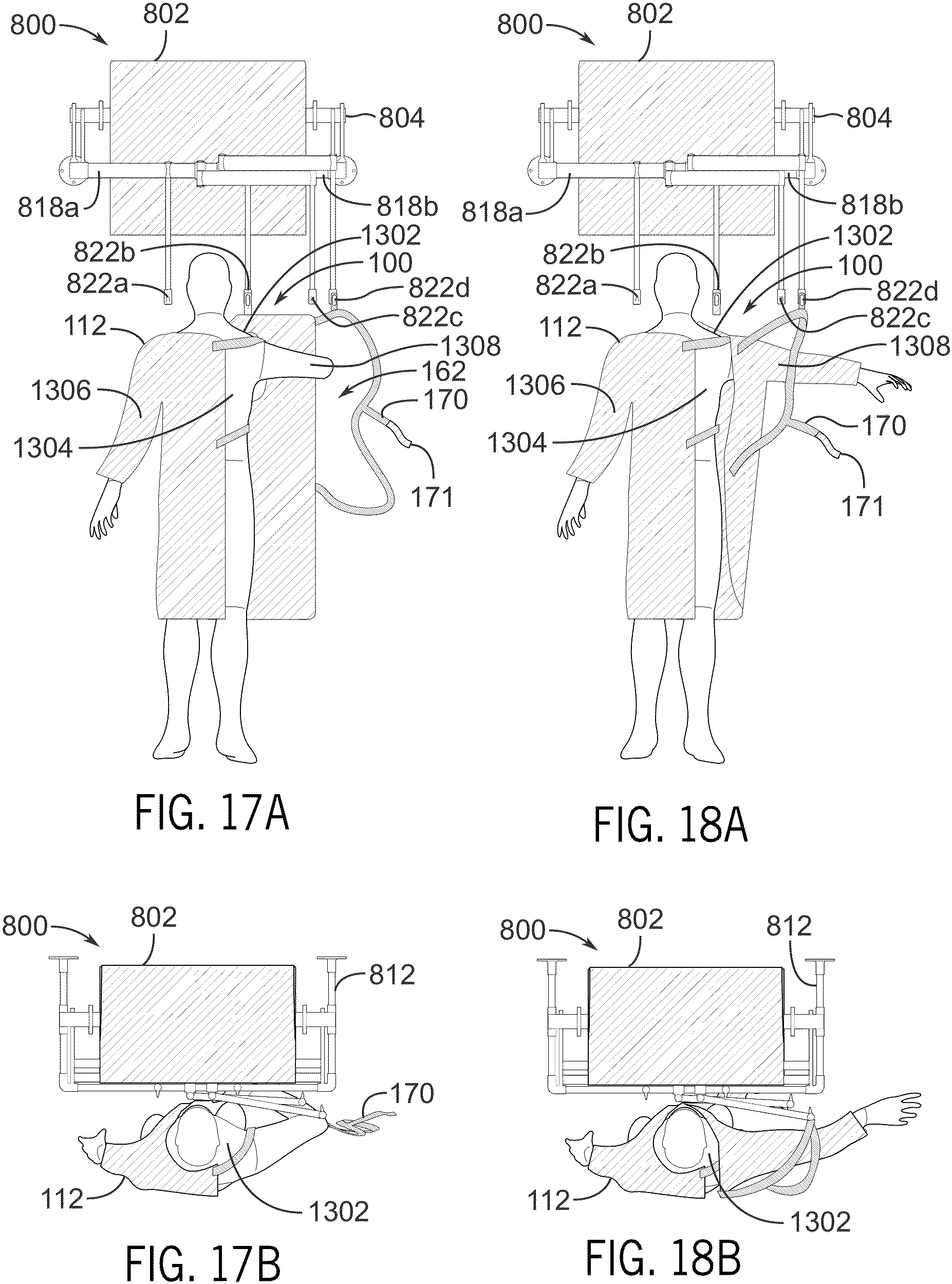 Patent US11793251 Figure 16 – Donning station for personal protective equipment