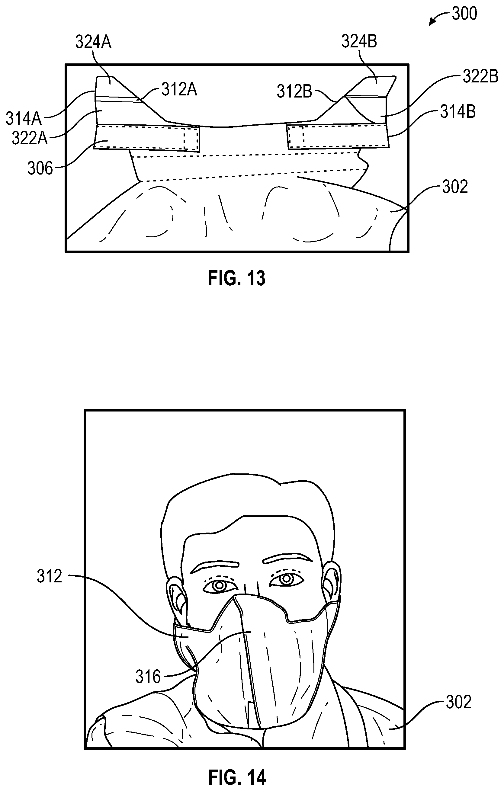 Patent US11793252 Figure 7 – Collared garment with concealed deployable face mask