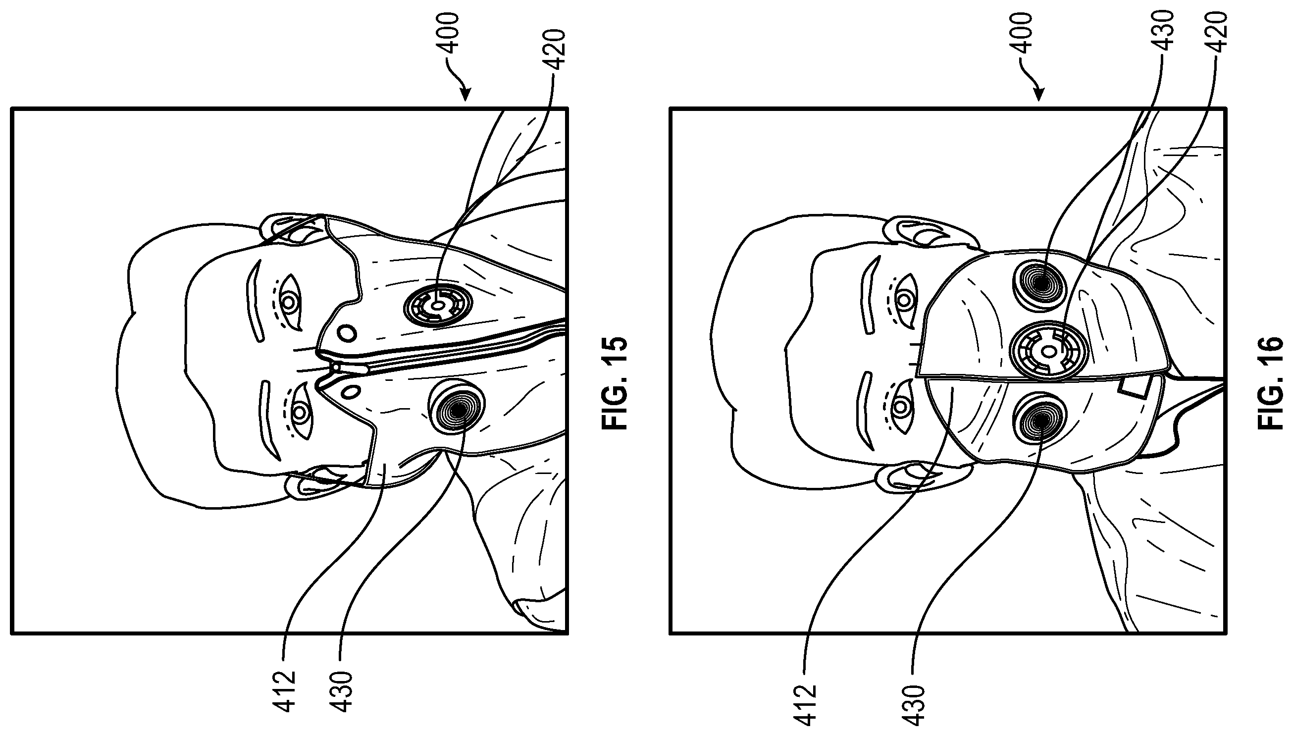 Patent US11793252 Figure 8 – Collared garment with concealed deployable face mask
