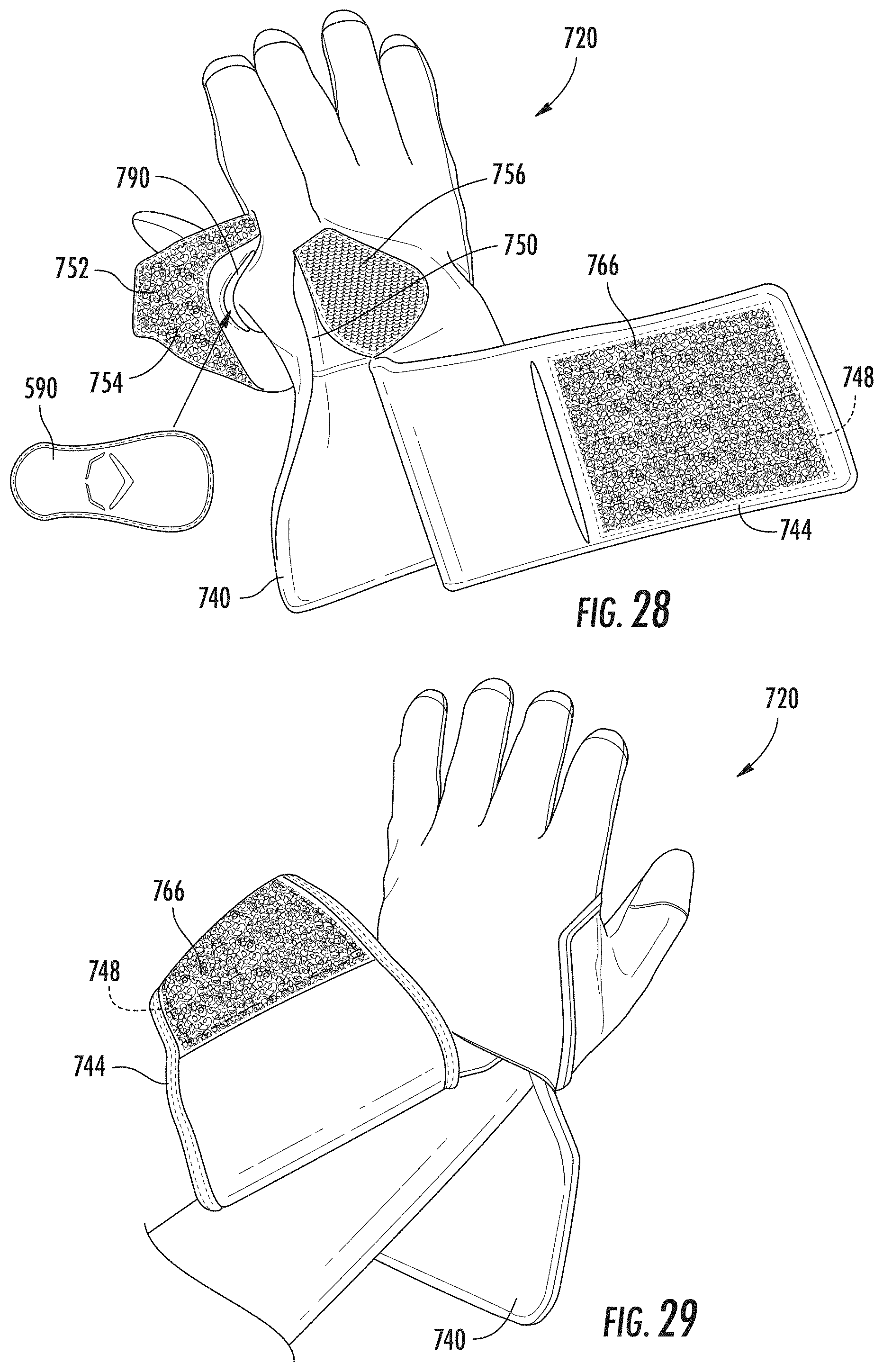 Patent US11793254 Figure 11 – Sports glove