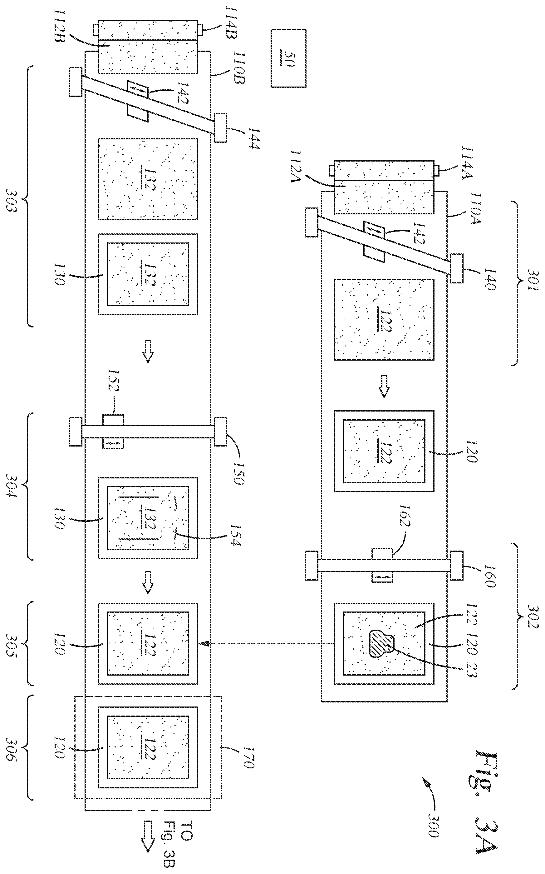 Patent US11793258 Figure 8 – Using a frame to assemble a fabric article