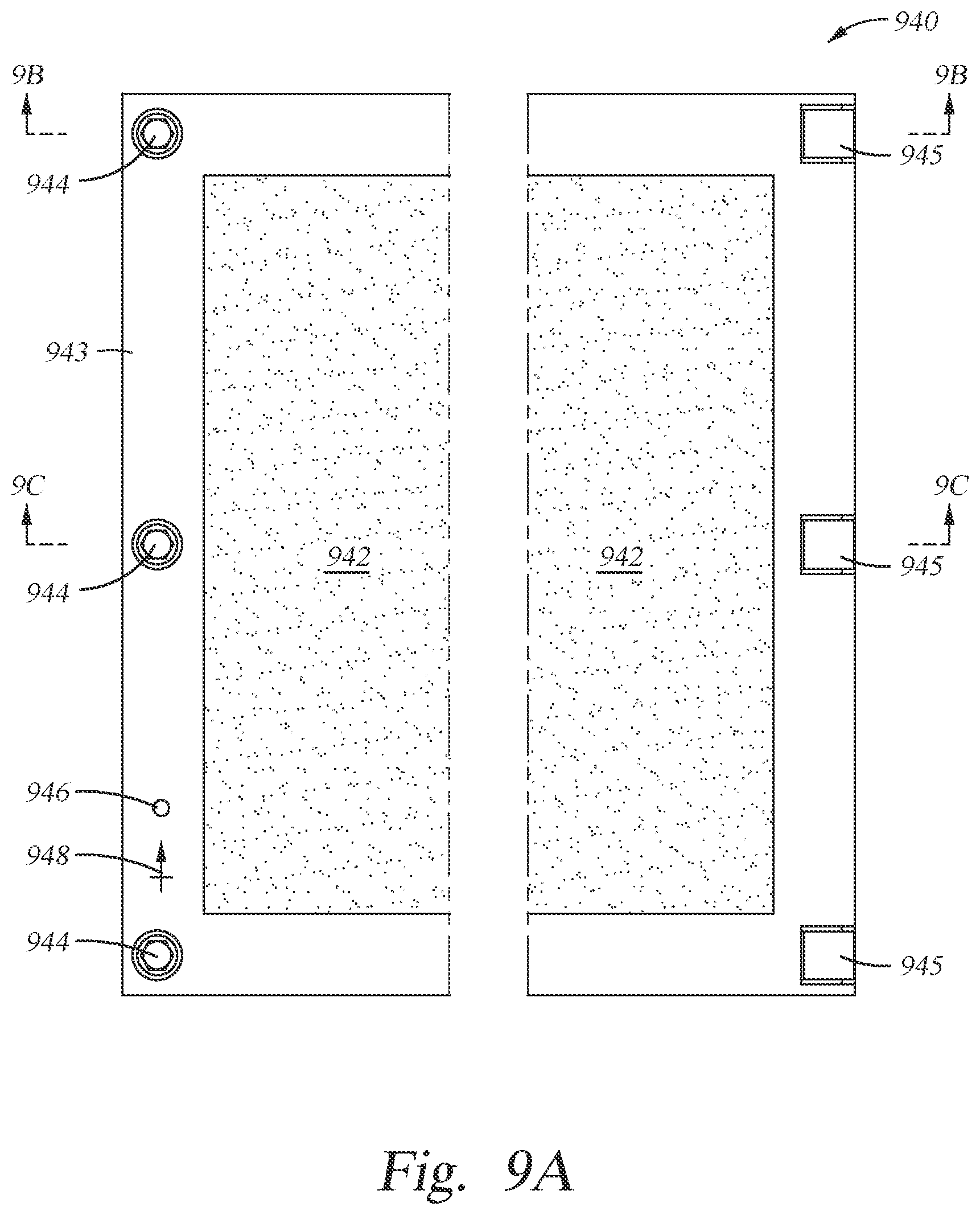 Patent US11793258 Figure 20 – Using a frame to assemble a fabric article
