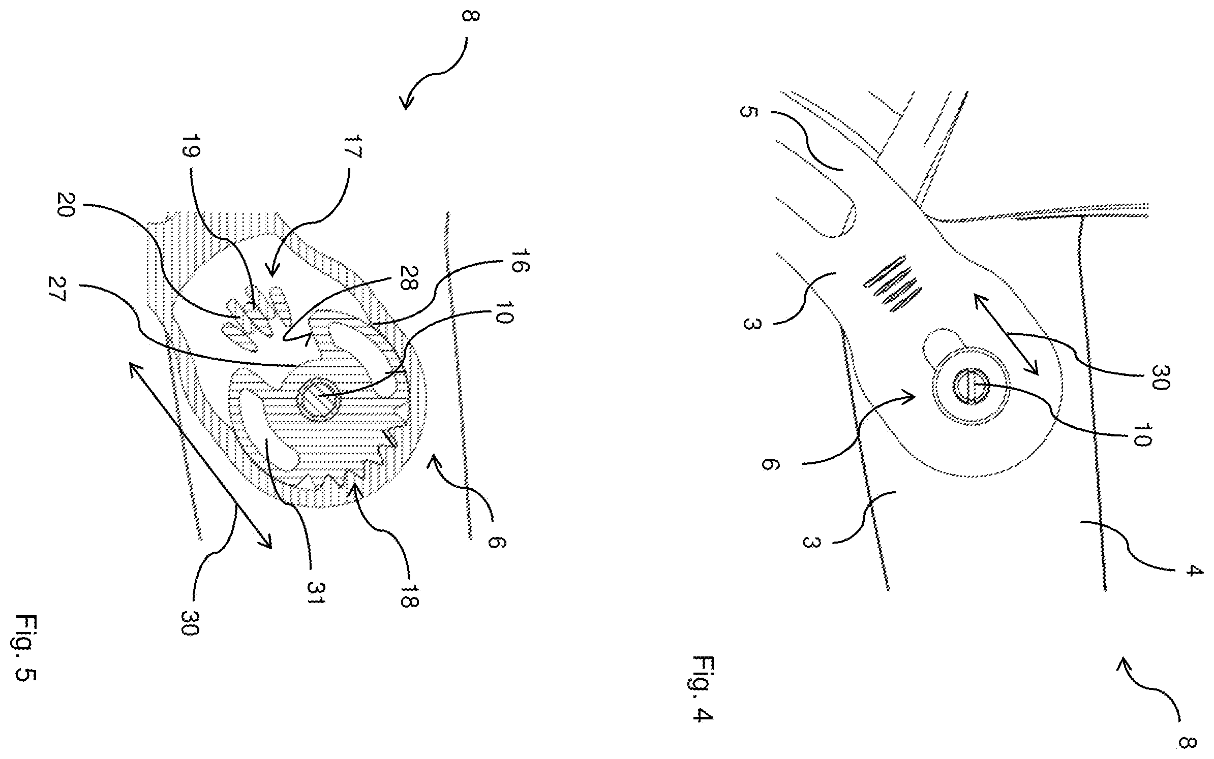 Patent US11793260 Figure 3 – Skull mounting system for headgear, respiratory hood with headgear and method for fastening of headgear