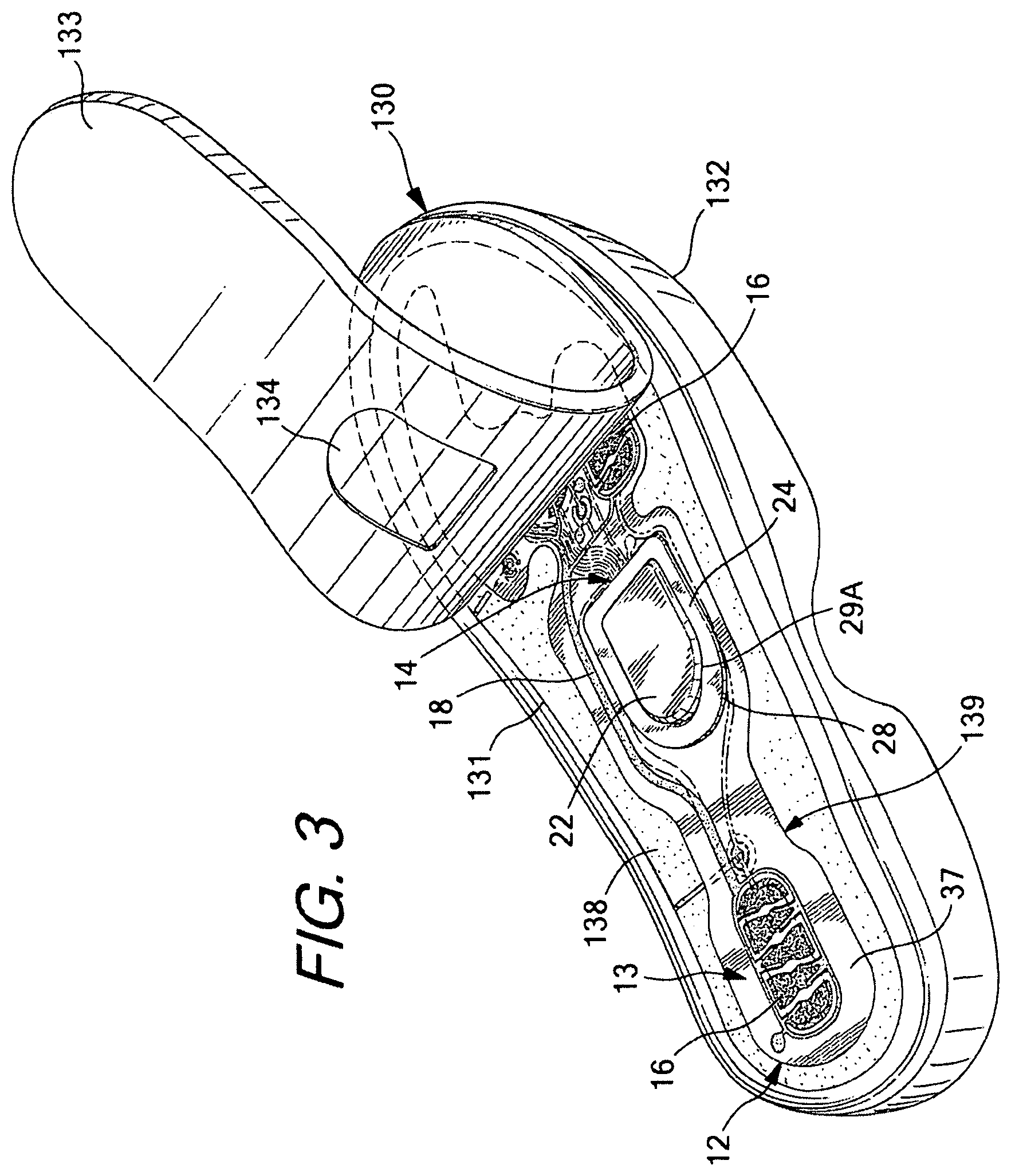 Patent US11793264 Figure 2 – Footwear having sensor system