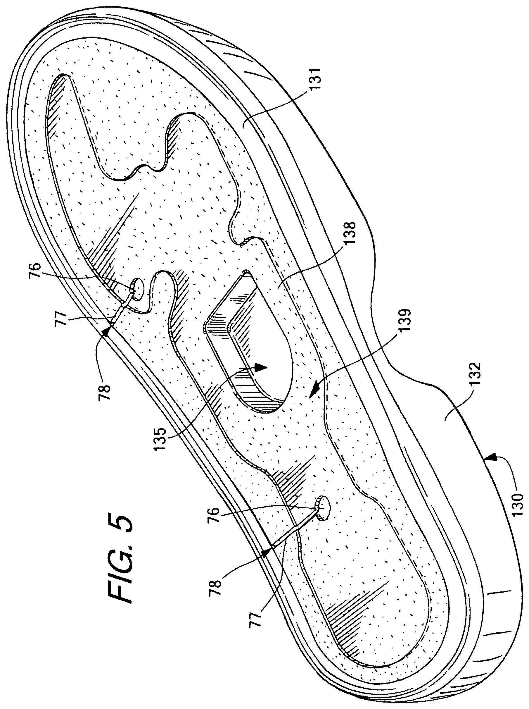 Patent US11793264 Figure 4 – Footwear having sensor system