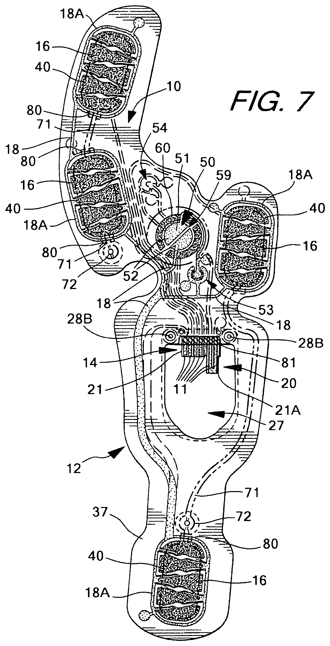 Patent US11793264 Figure 6 – Footwear having sensor system