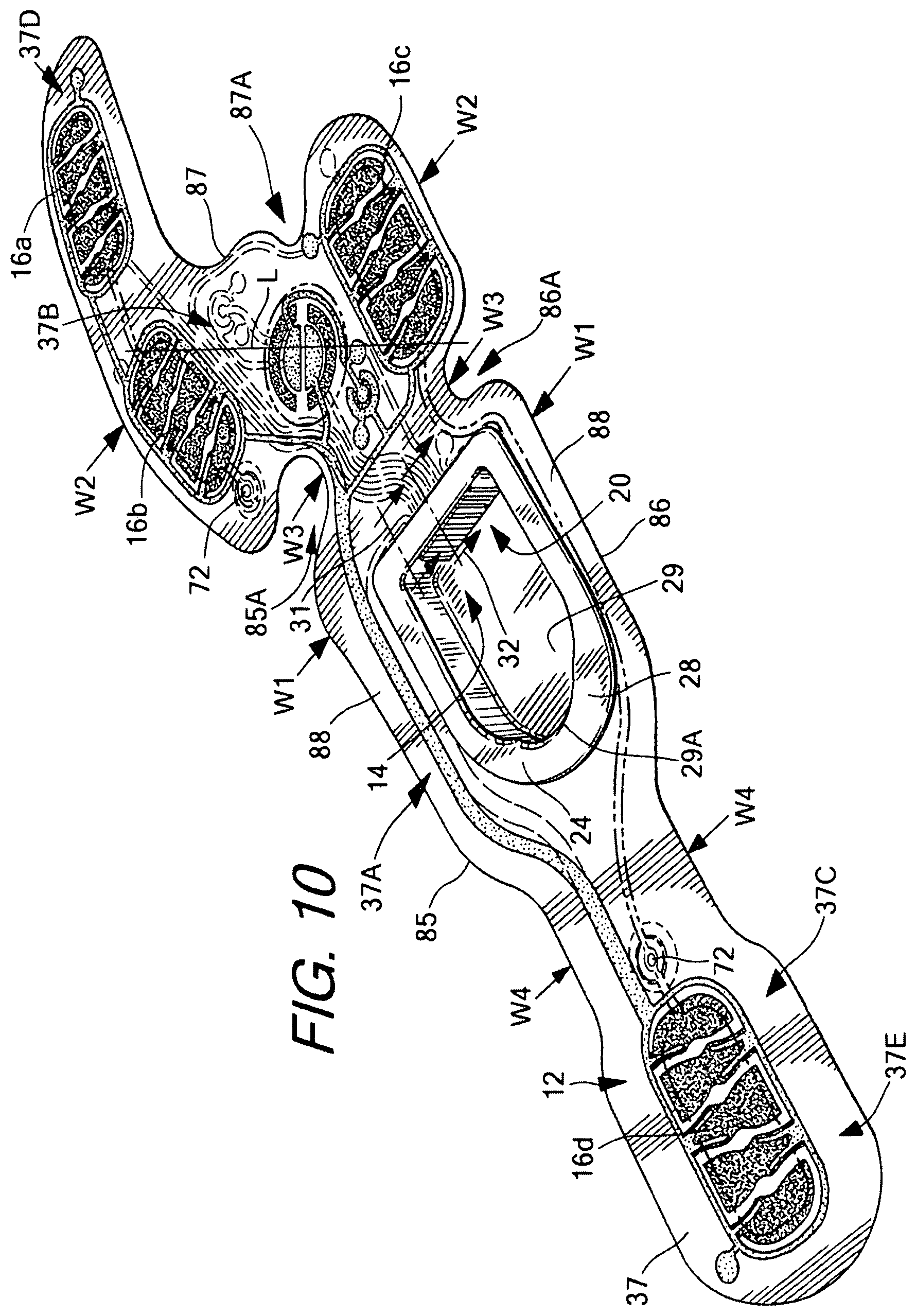 Patent US11793264 Figure 9 – Footwear having sensor system