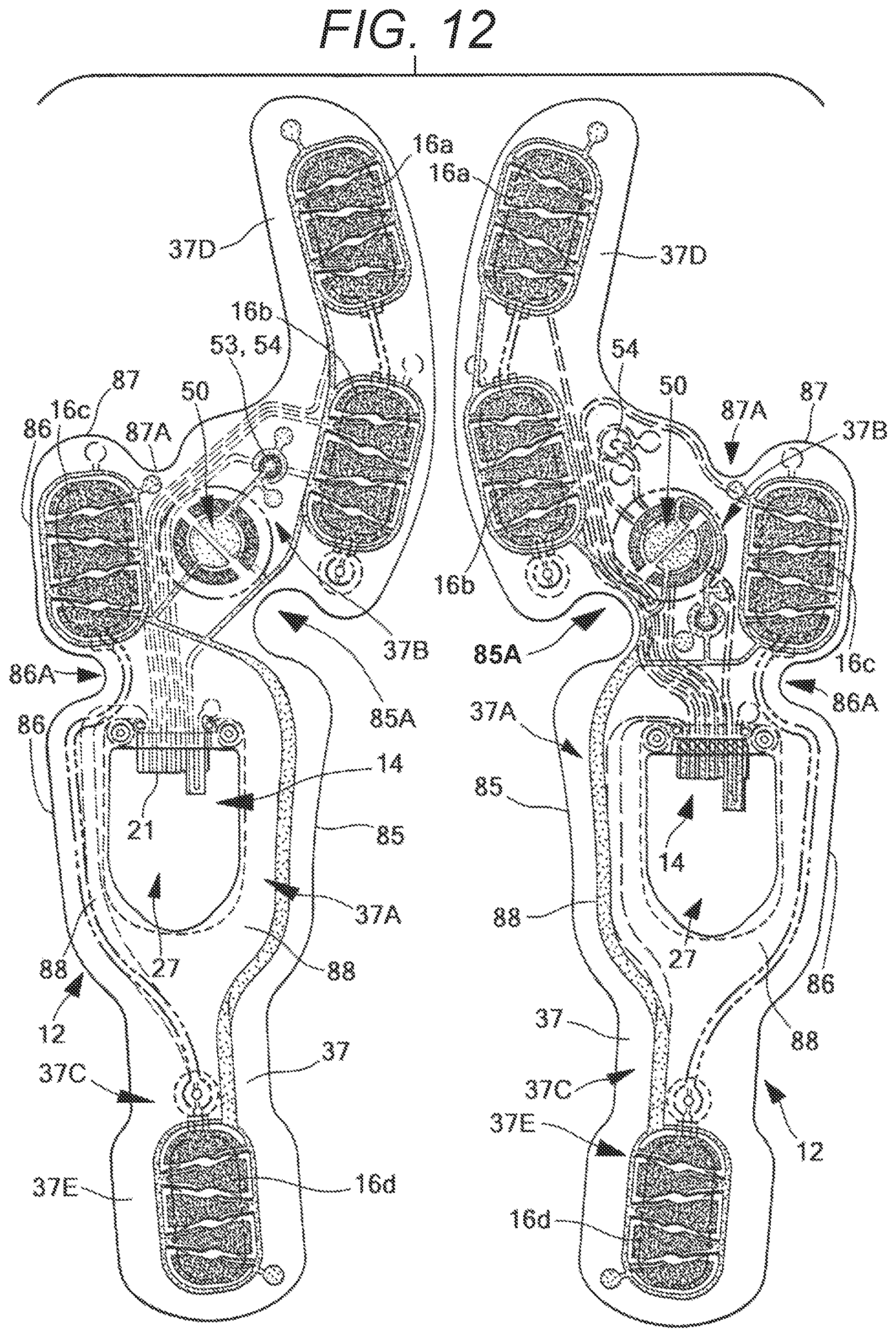 Patent US11793264 Figure 11 – Footwear having sensor system