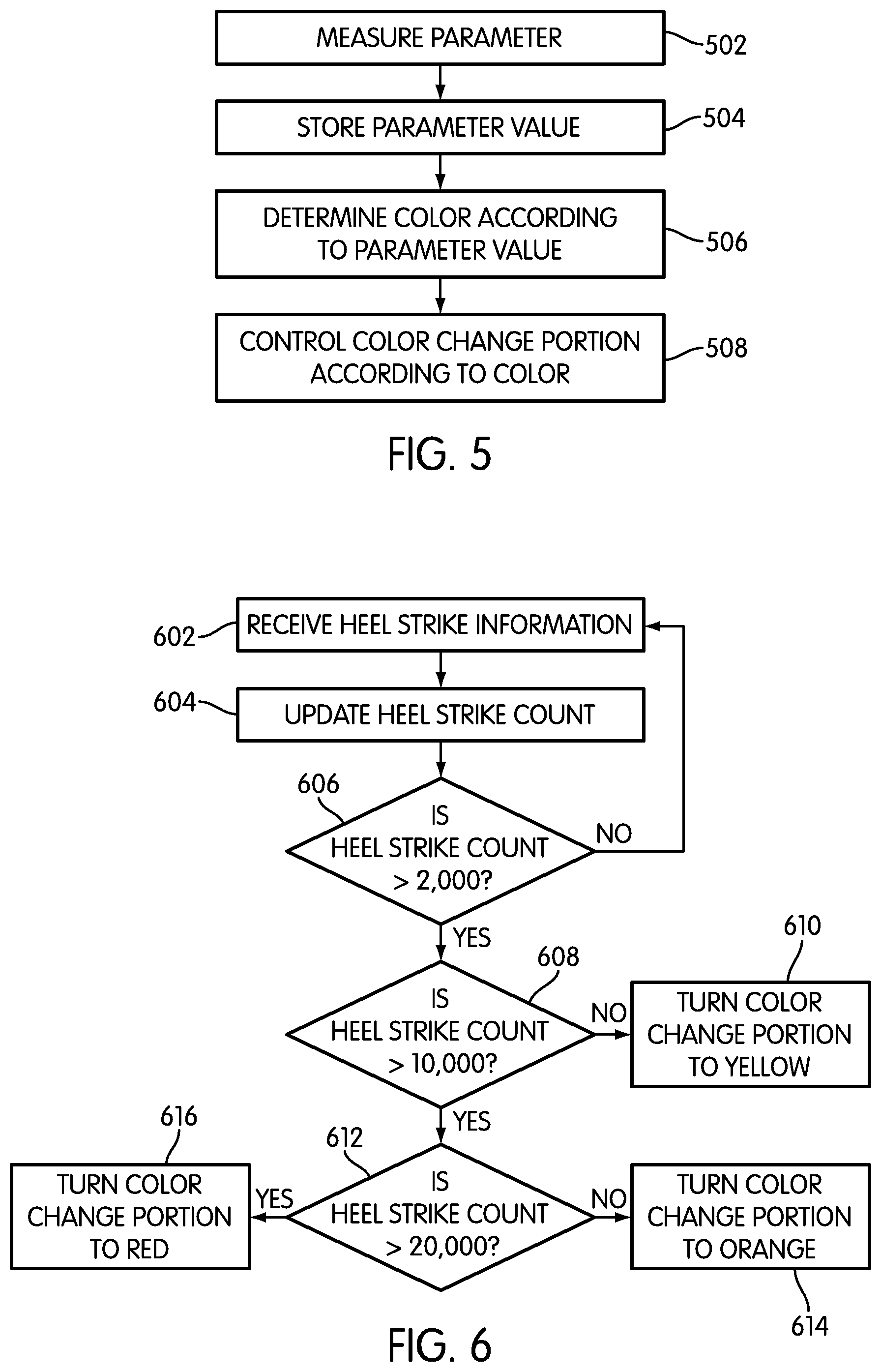 Patent US11793265 Figure 3 – Article of footwear with color change portion and method of changing color