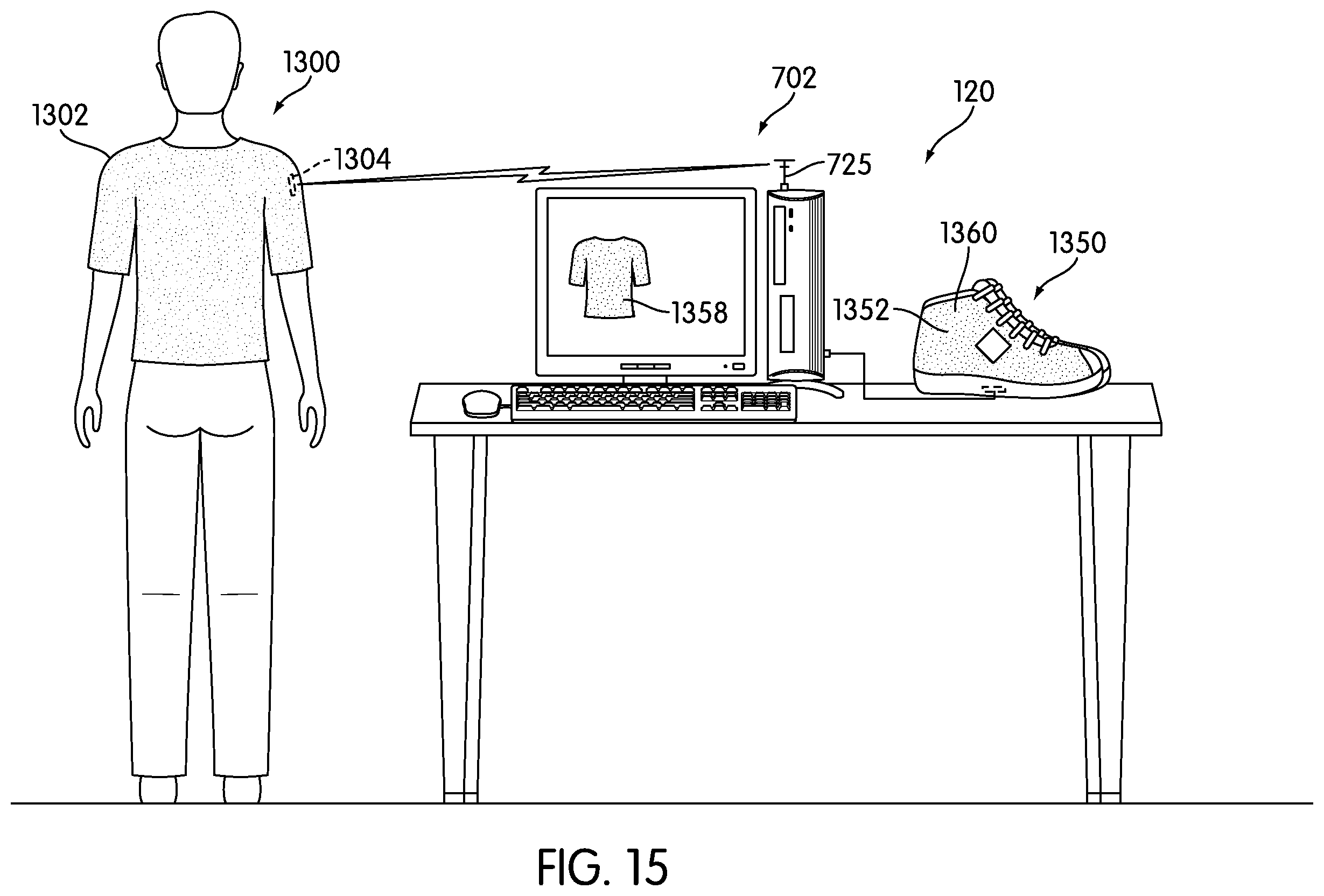 Patent US11793265 Figure 7 – Article of footwear with color change portion and method of changing color