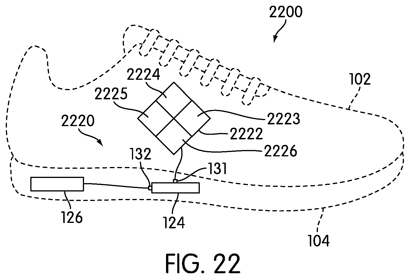 Patent US11793265 Figure 14 – Article of footwear with color change portion and method of changing color