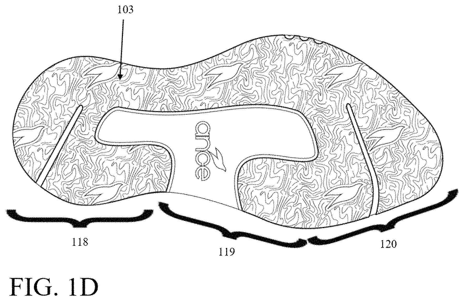 Patent US11793267 Figure 4 – Shoe and therapy system