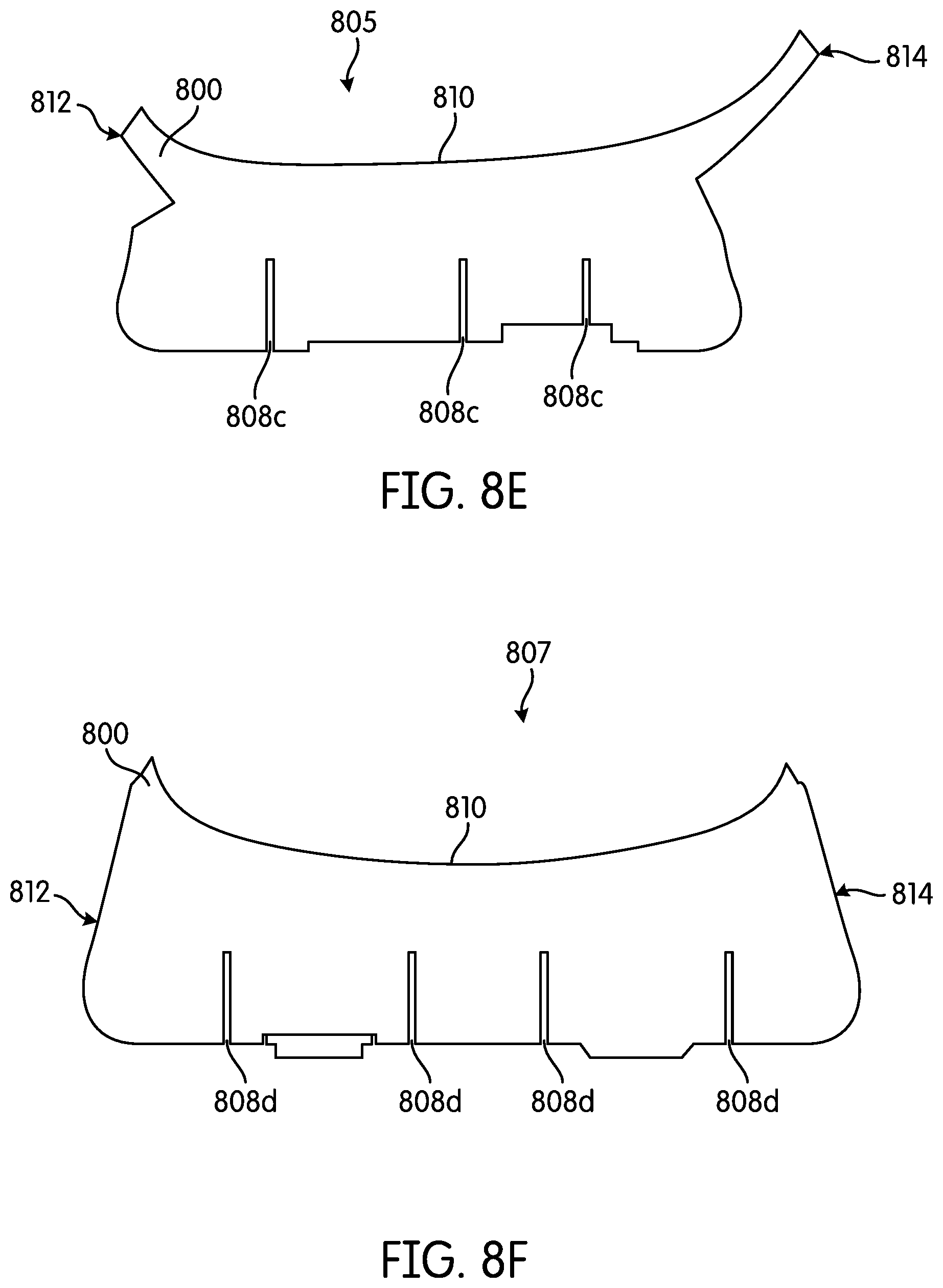 Patent US11793269 Figure 13 – Articulated sole structure with sipes forming hexagonal sole elements