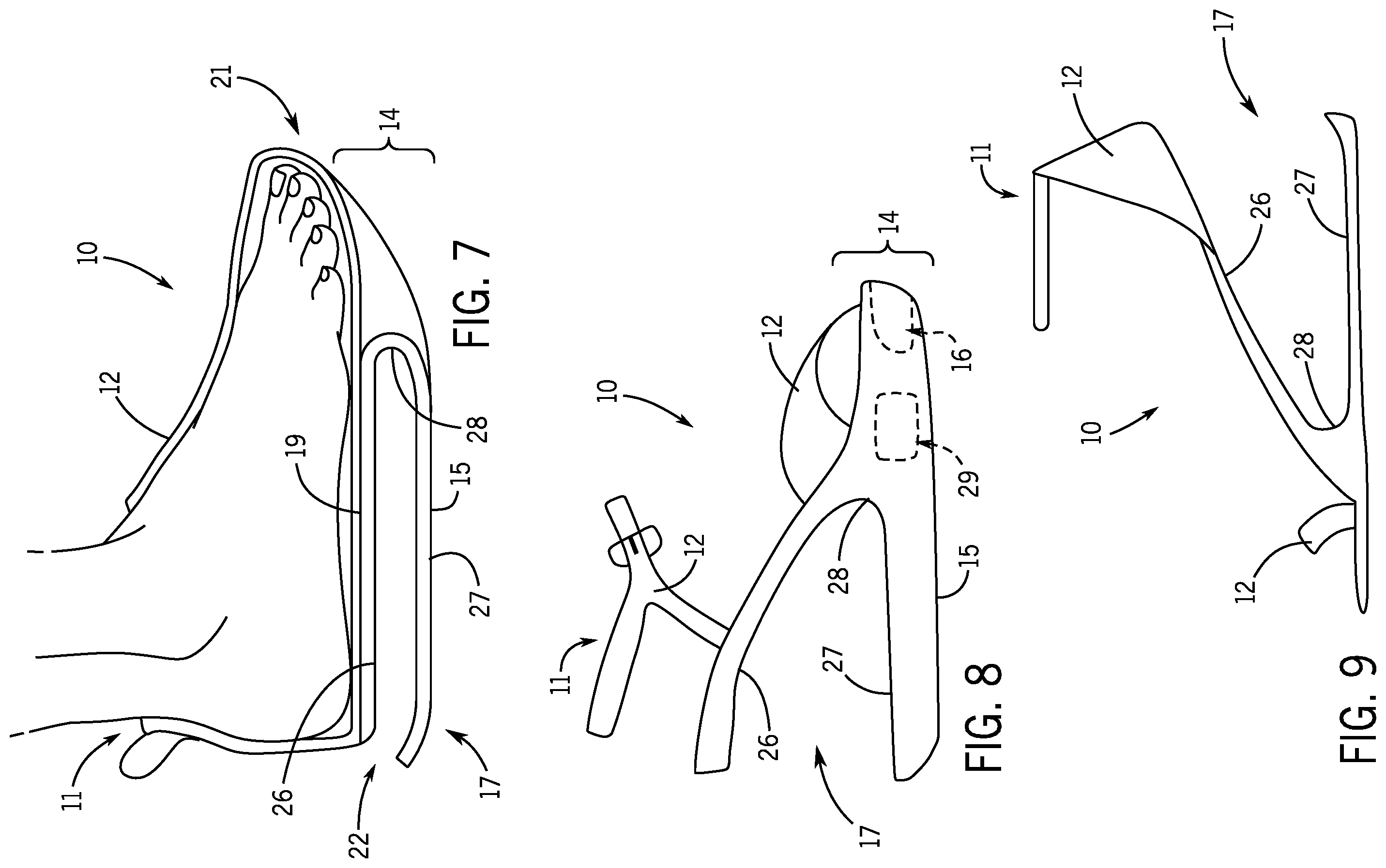 Patent US11793270 Figure 5 – Shoes and sole springs for shoes