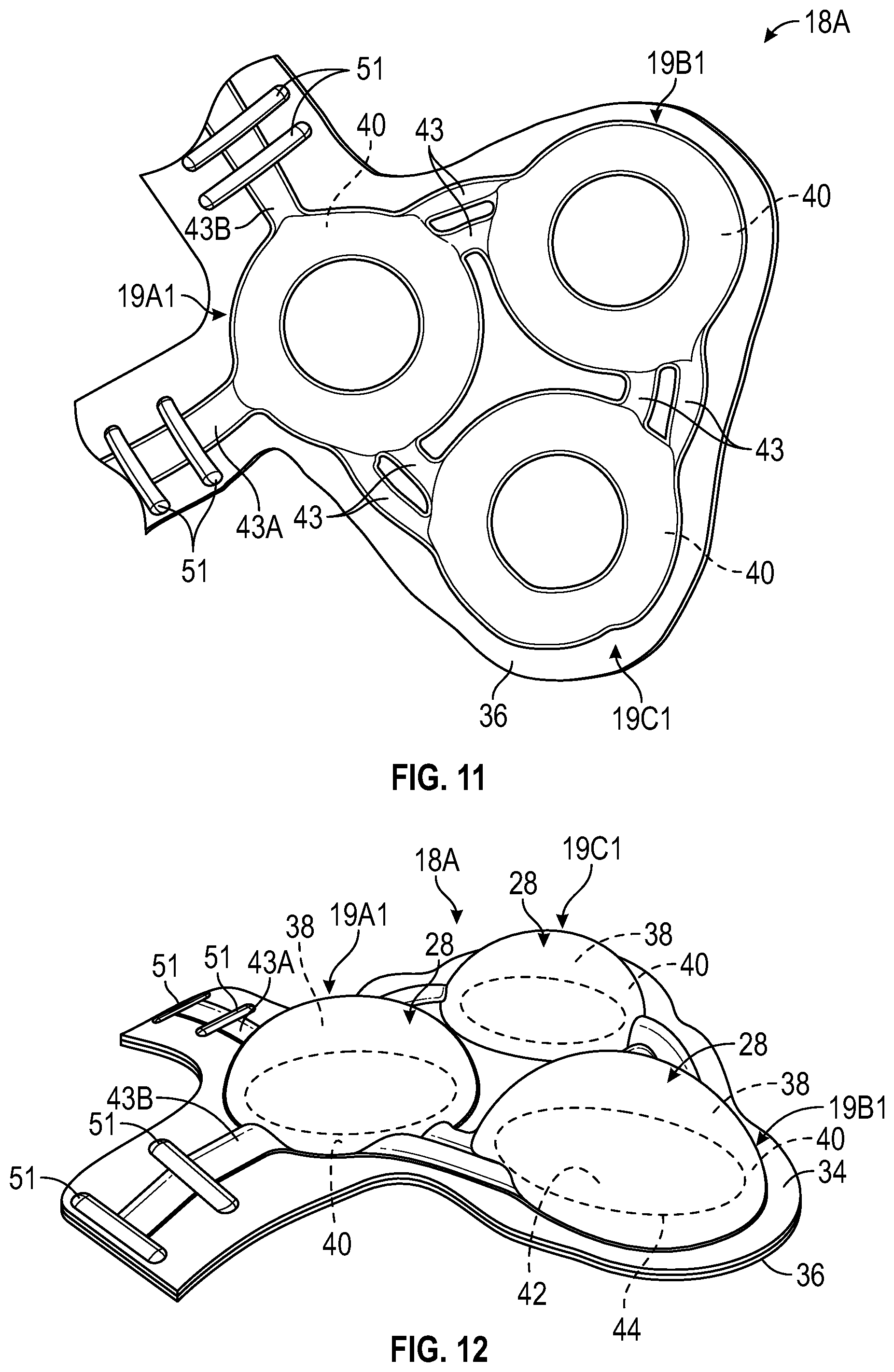 Patent US11793271 Figure 7 – Midsole system with graded response
