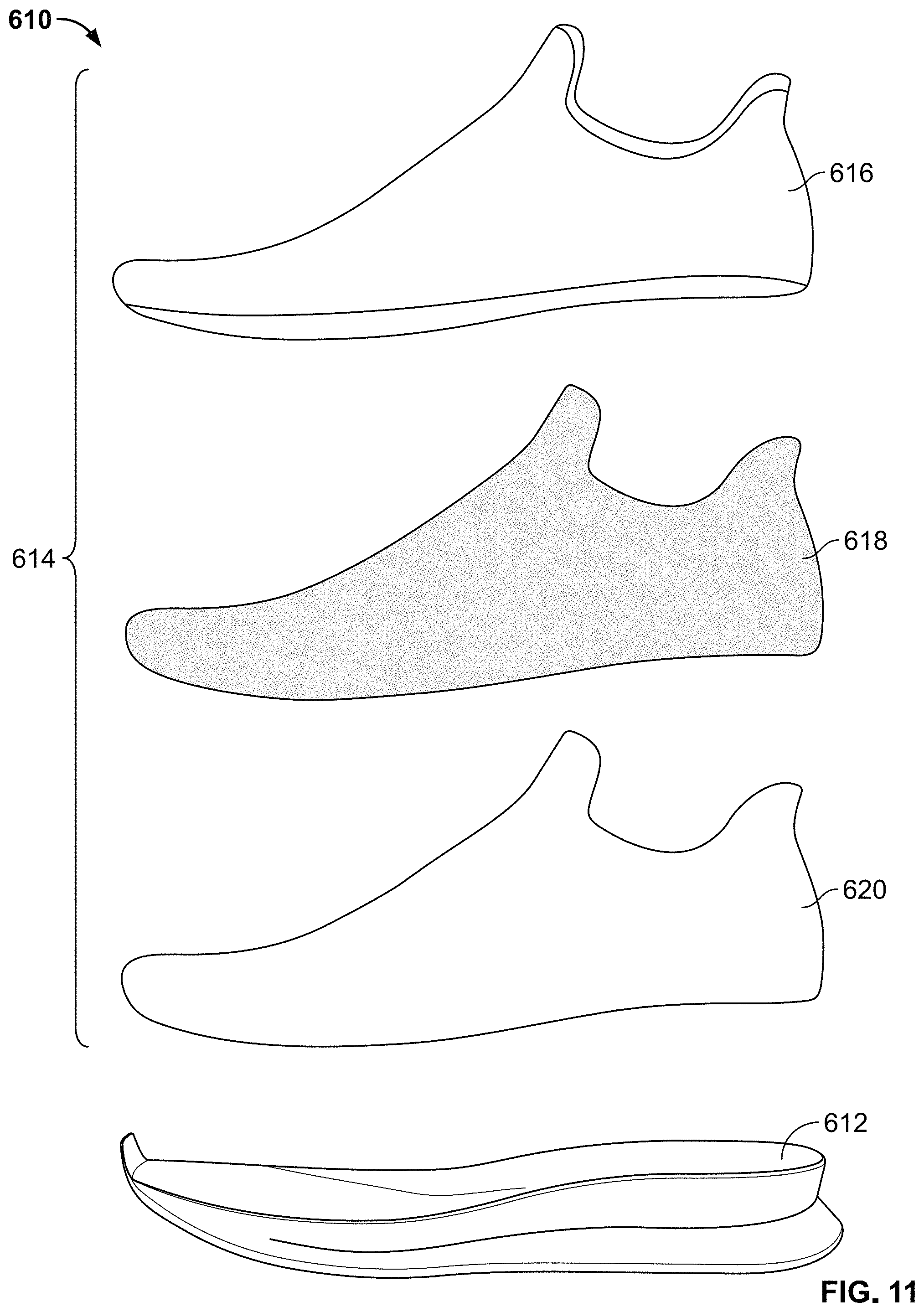 Patent US11793274 Figure 11 – Garment having a degradable component