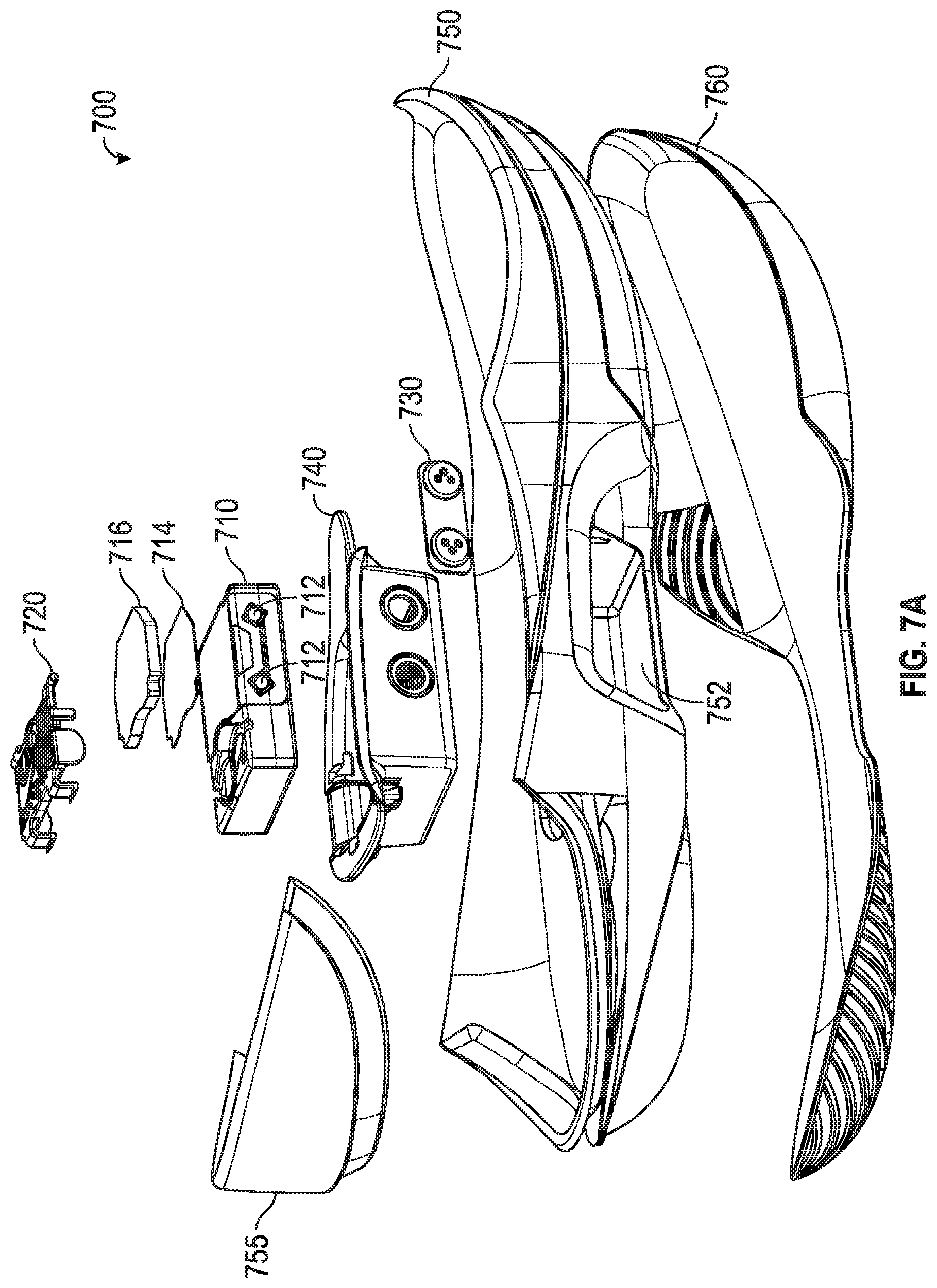 Patent US11793276 Figure 11 – Lacing engine support structures for automated footwear platform