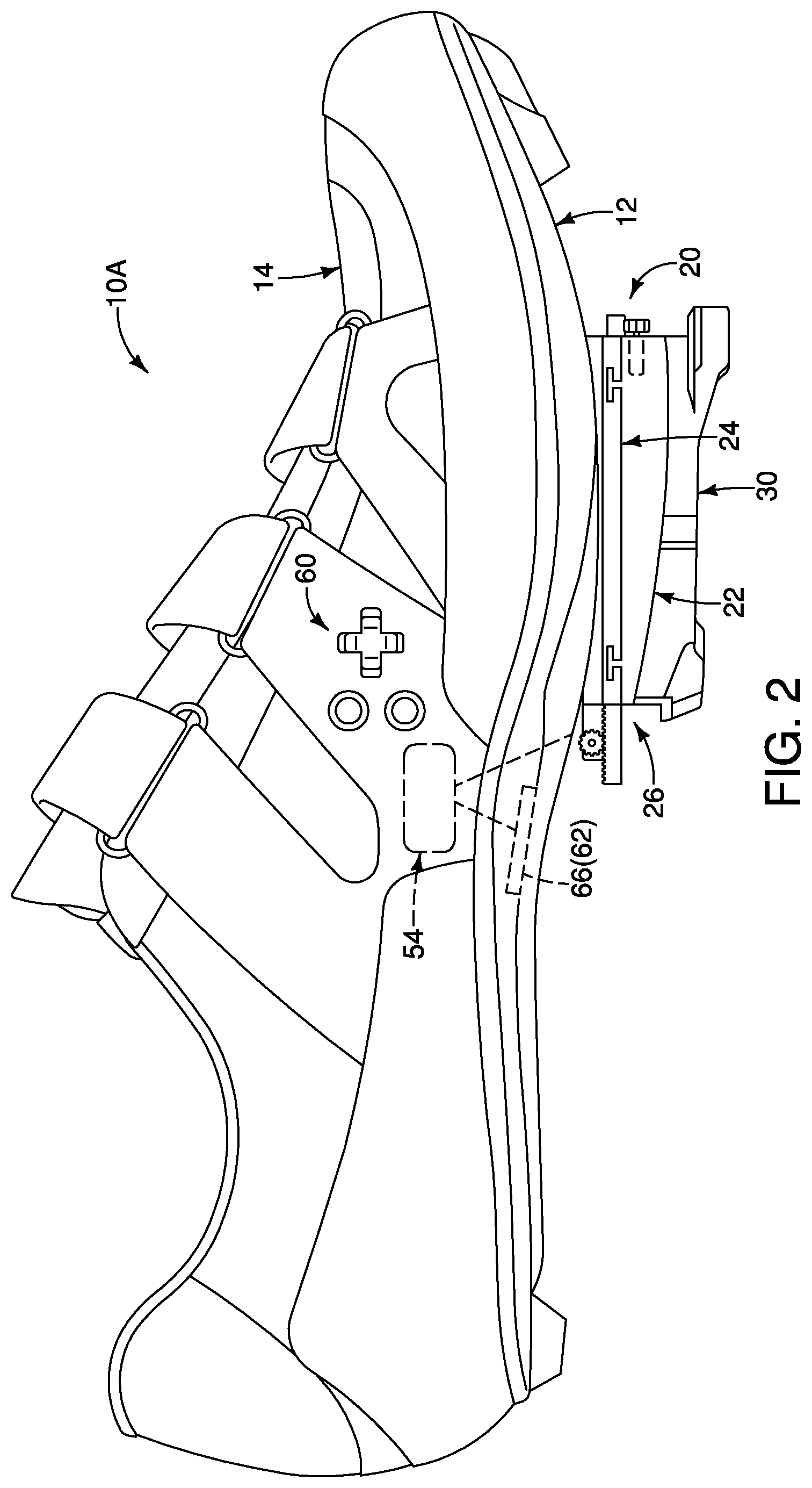 Patent US11793277 Figure 2 – Cleat adapter assembly for cycling shoe