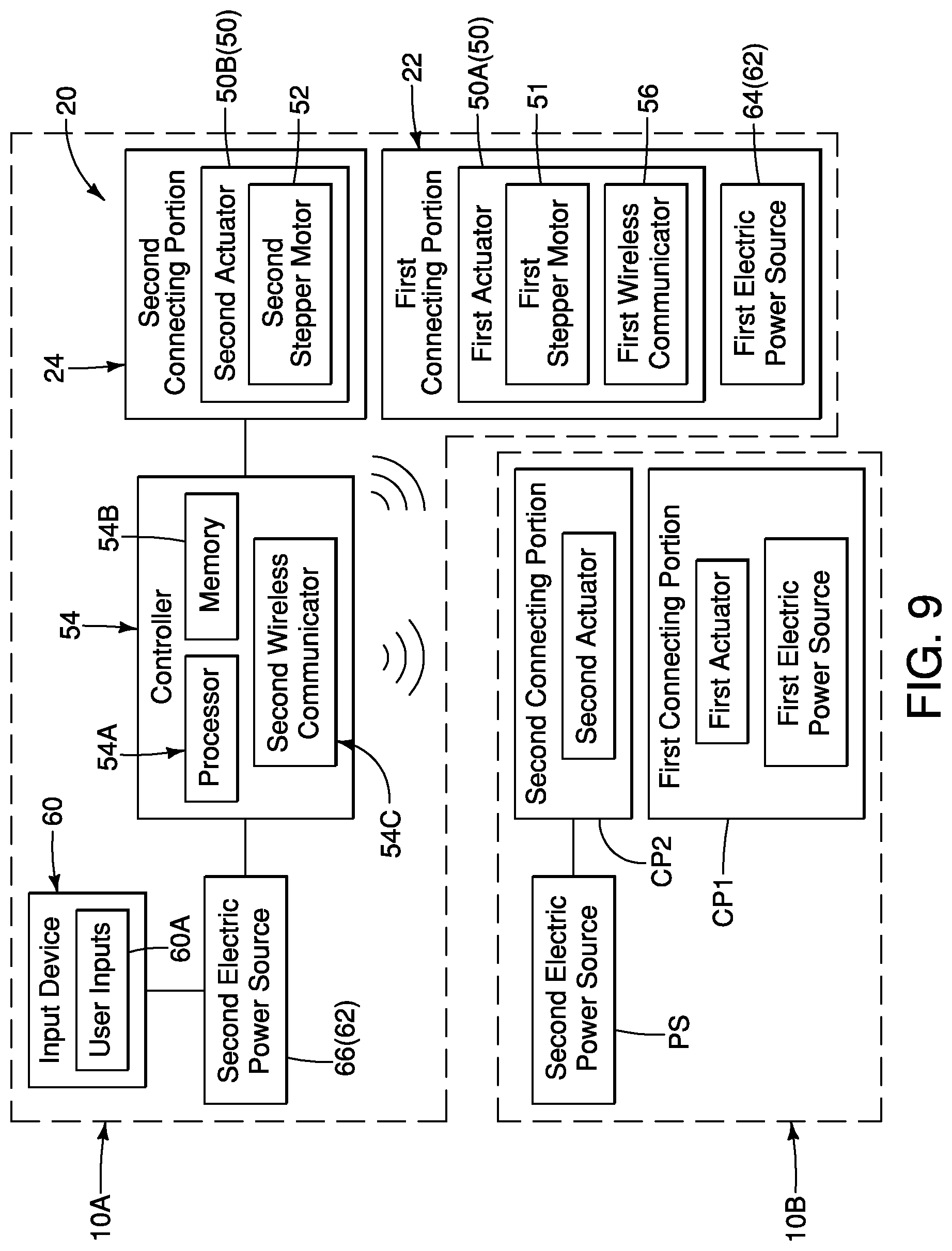 Patent US11793277 Figure 7 – Cleat adapter assembly for cycling shoe