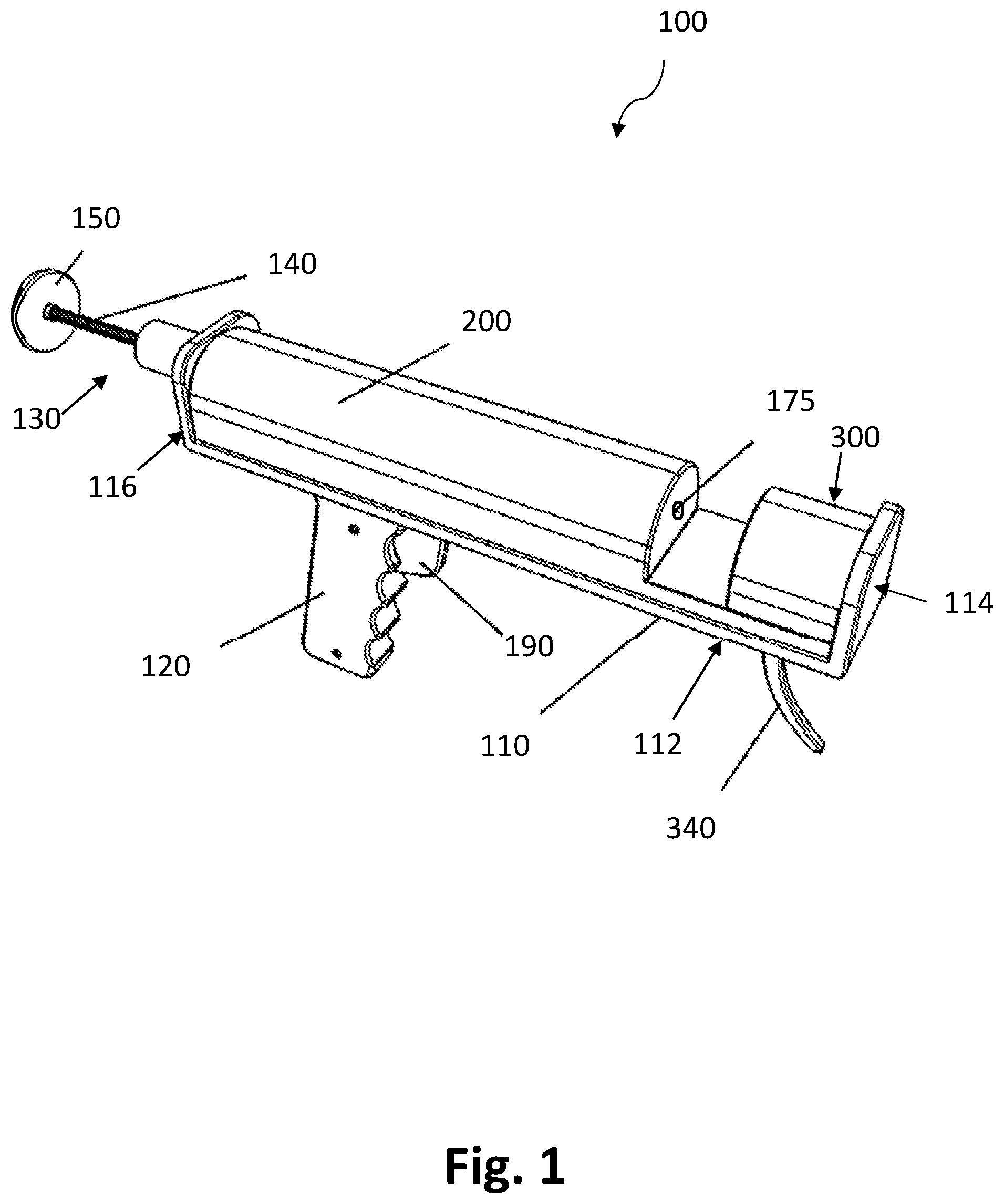 Patent US11793281 Figure 1 – Ear-piercing device