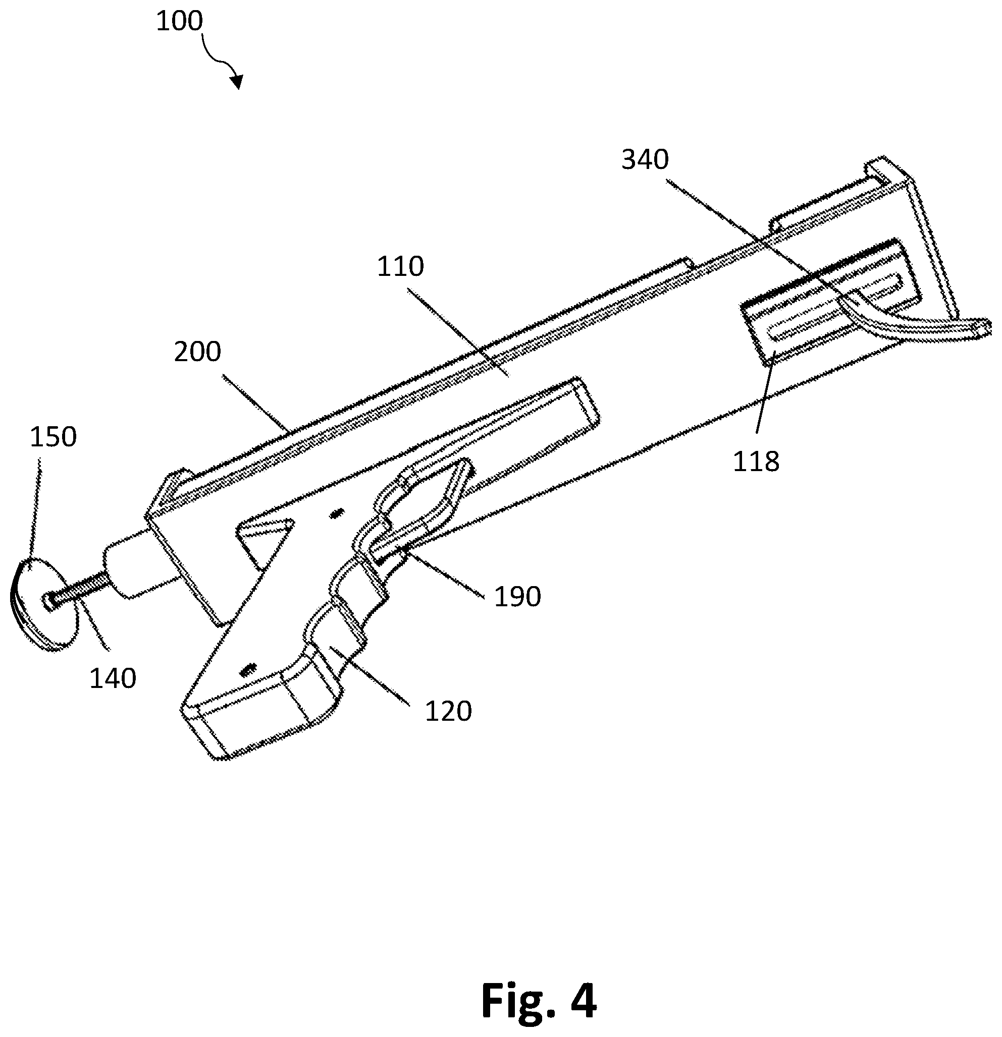 Patent US11793281 Figure 4 – Ear-piercing device