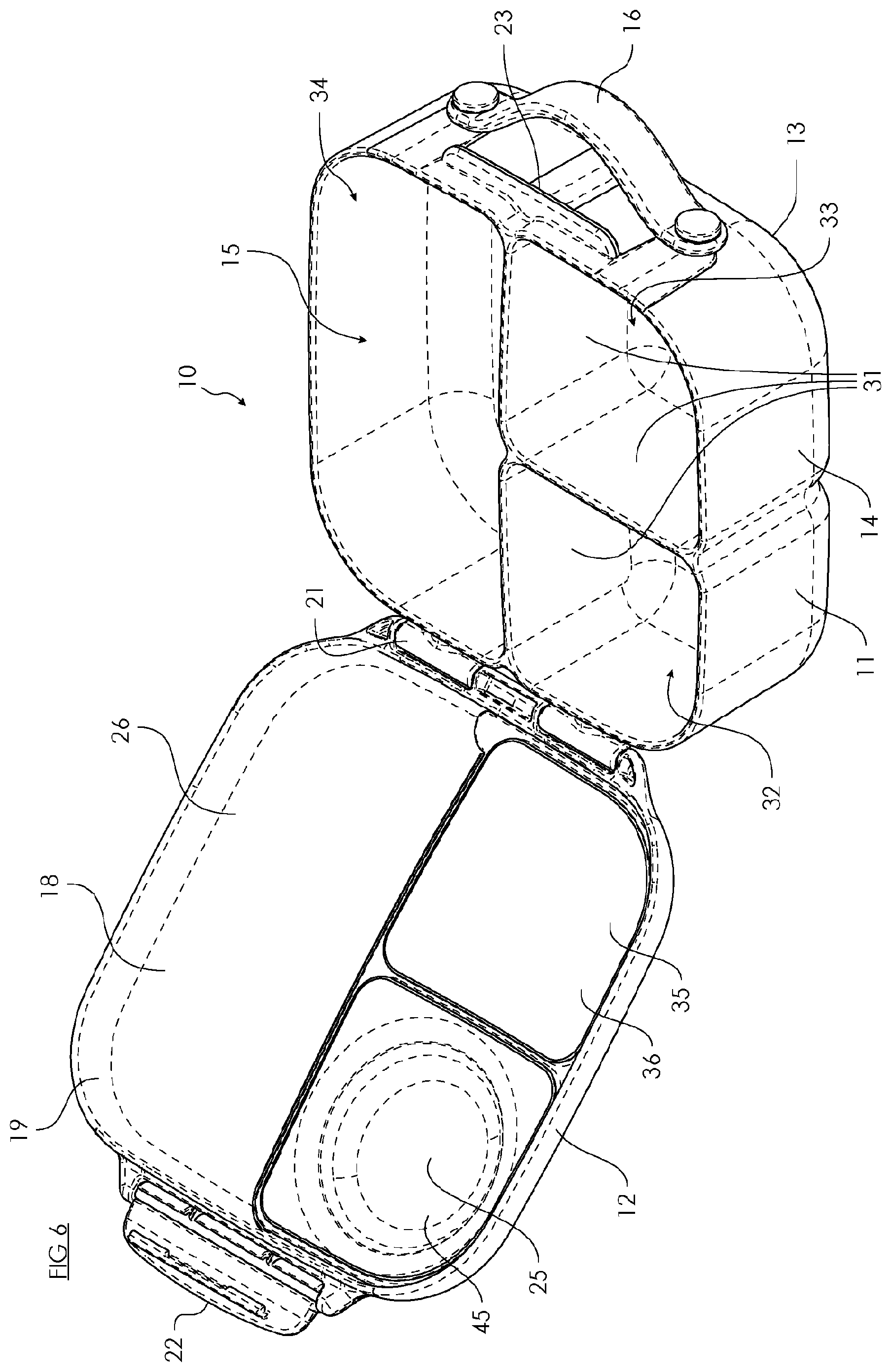 Patent US11793284 Figure 3 – Container for storing and transporting food items for later consumption