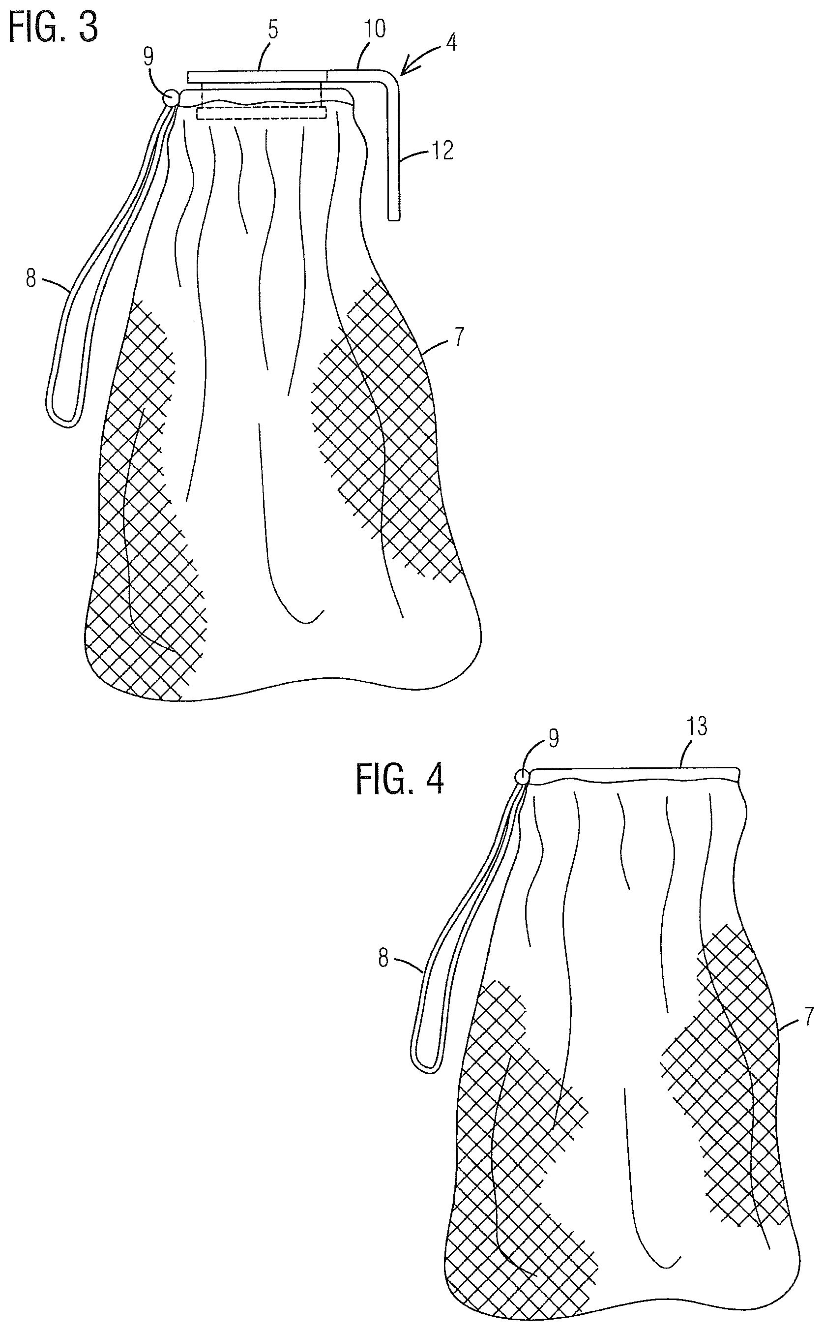 Patent US11793285 Figure 3 – Cooler trash disposal accessory