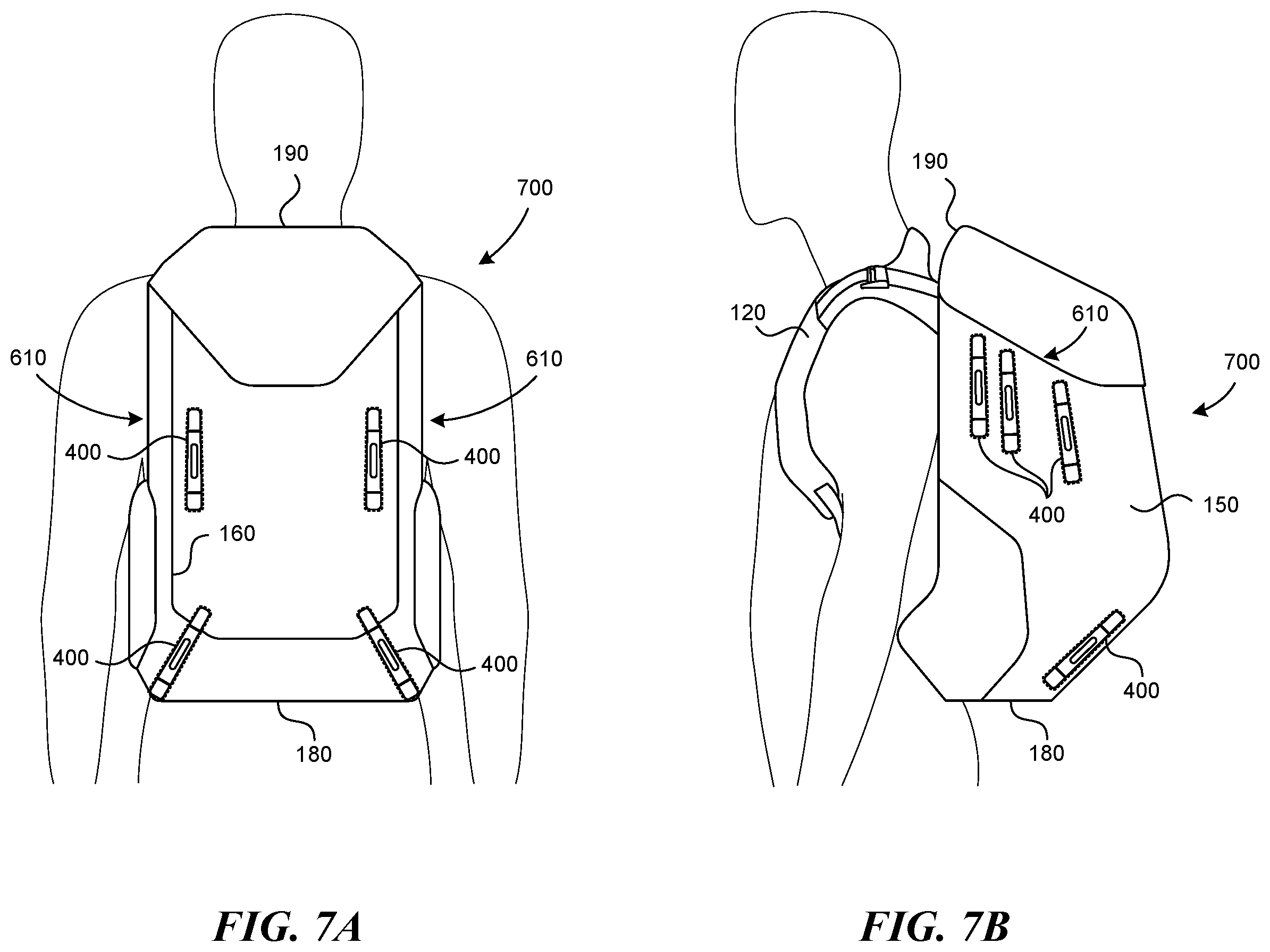 Patent US11793286 Figure 9 – Gear hooks for sports bags