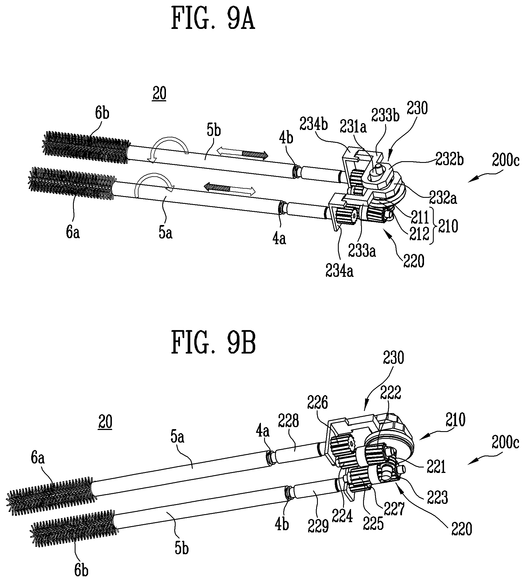 Patent US11793291 Figure 9 – Rotary type linear reciprocating motion device and applicator having the same