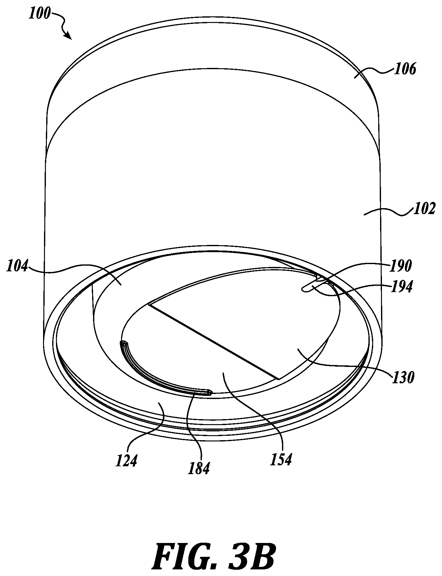 Patent US11793293 Figure 4 – Refillable cosmetic container