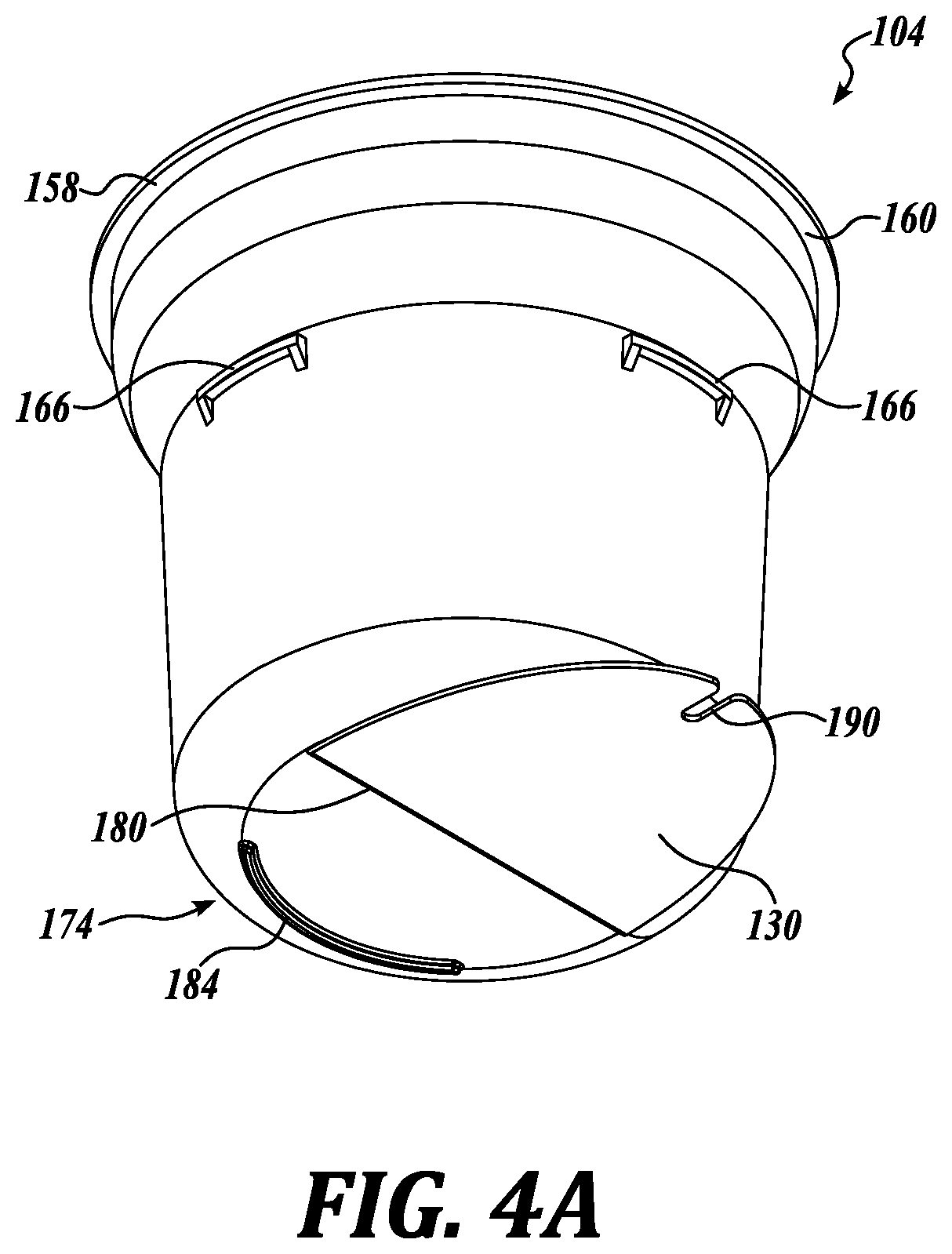 Patent US11793293 Figure 5 – Refillable cosmetic container