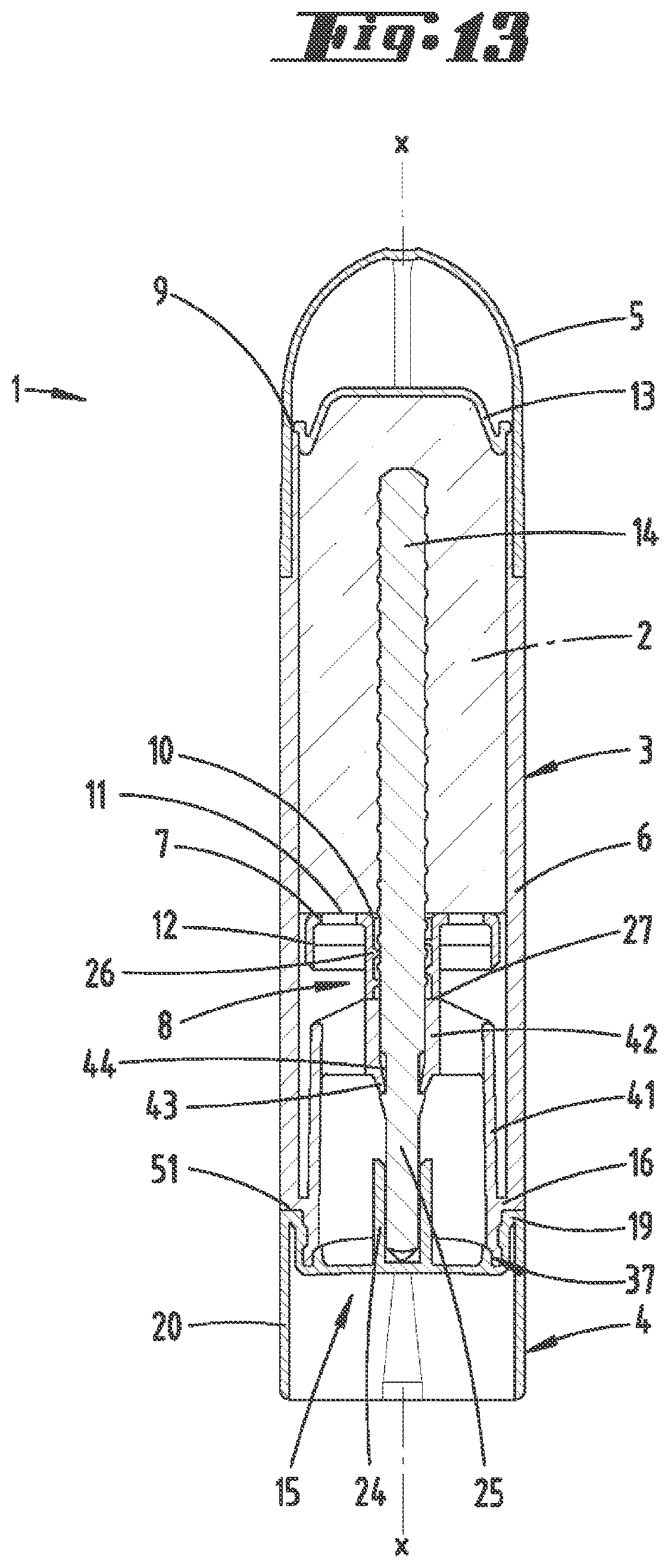 Patent US11793294 Figure 11 – Device for discharging a substance
