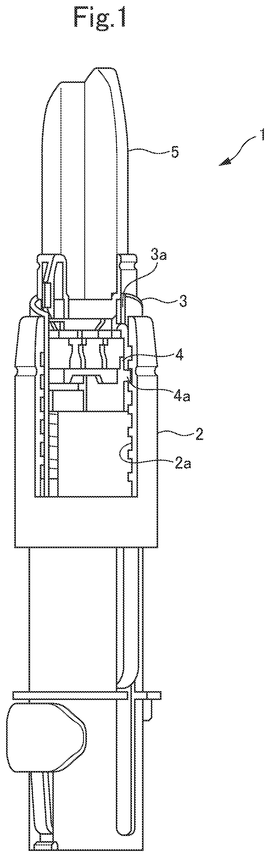 Patent US11793295 Figure 1 – Feeding container