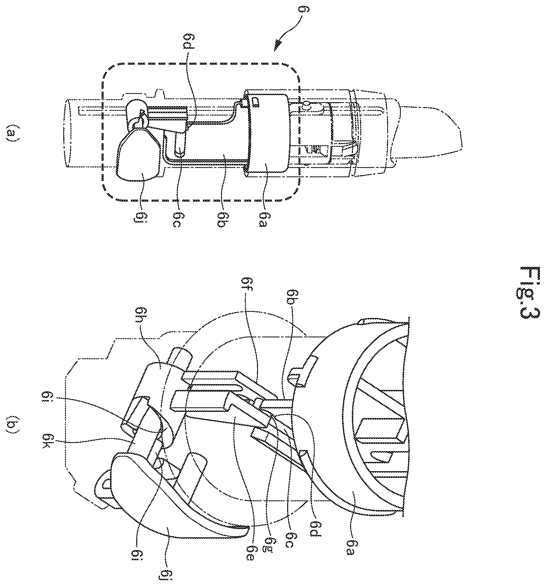 Patent US11793295 Figure 3 – Feeding container