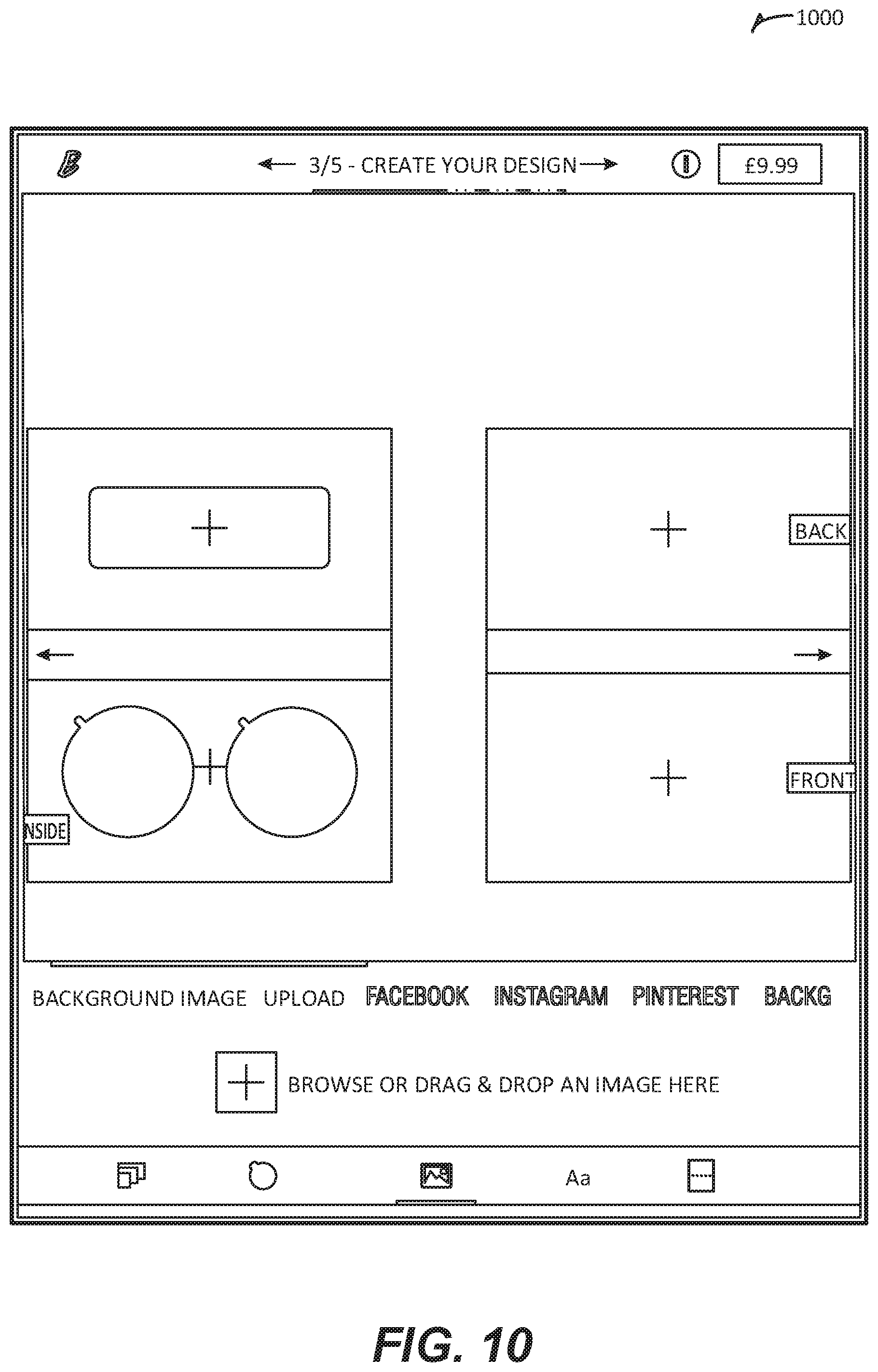 Patent US11793296 Figure 10 – Beauty product creation platform