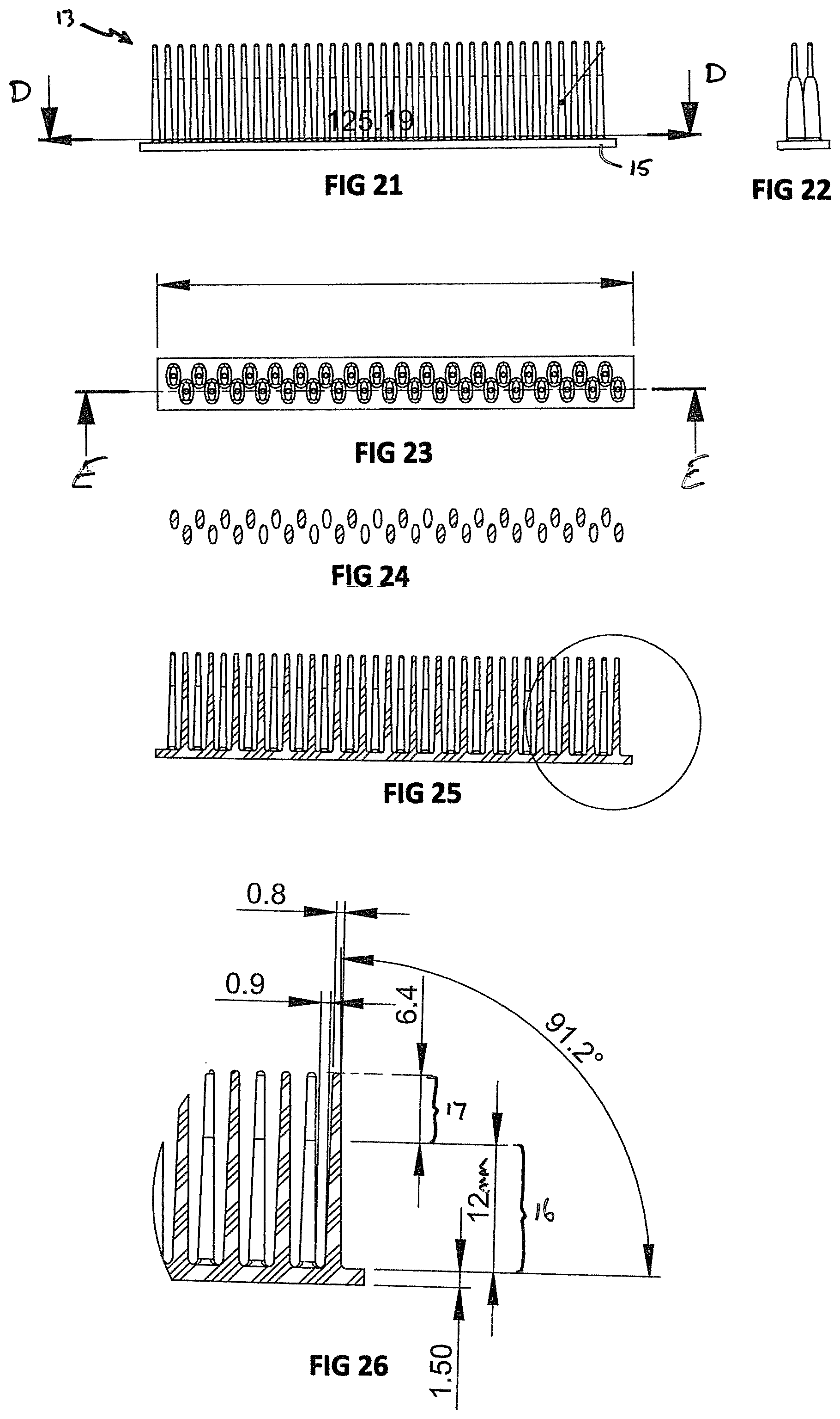 Patent US11793298 Figure 6 – Hair brush