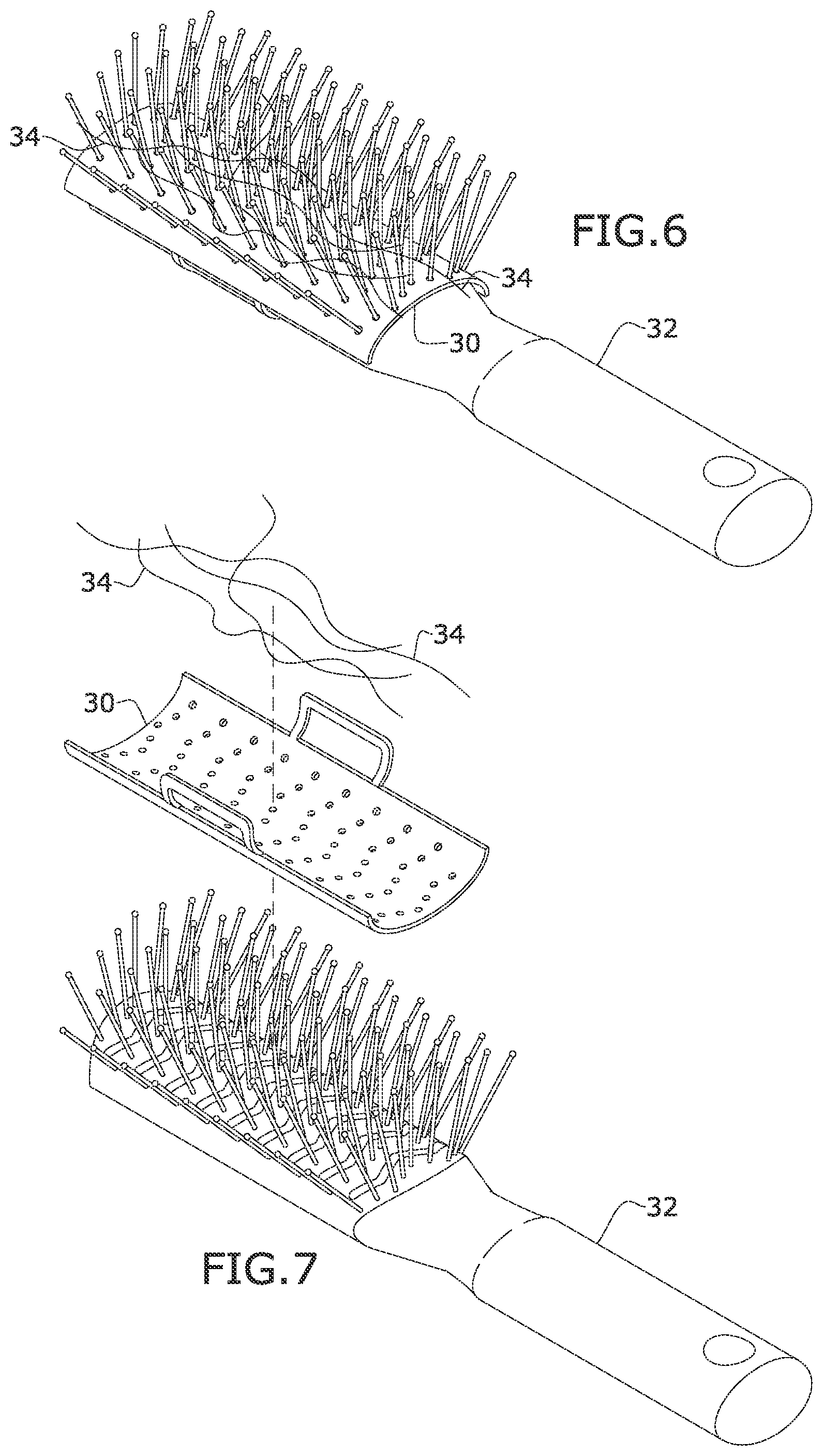 Patent US11793299 Figure 3 – Shed hair collection device