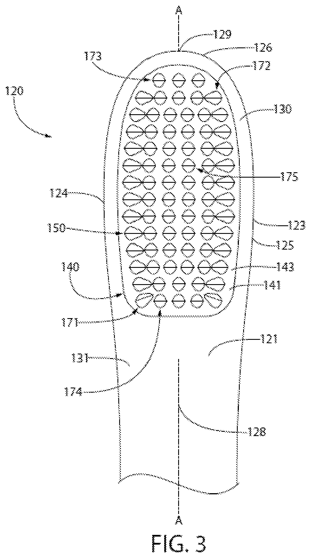Patent US11793300 Figure 3 – Oral care implement