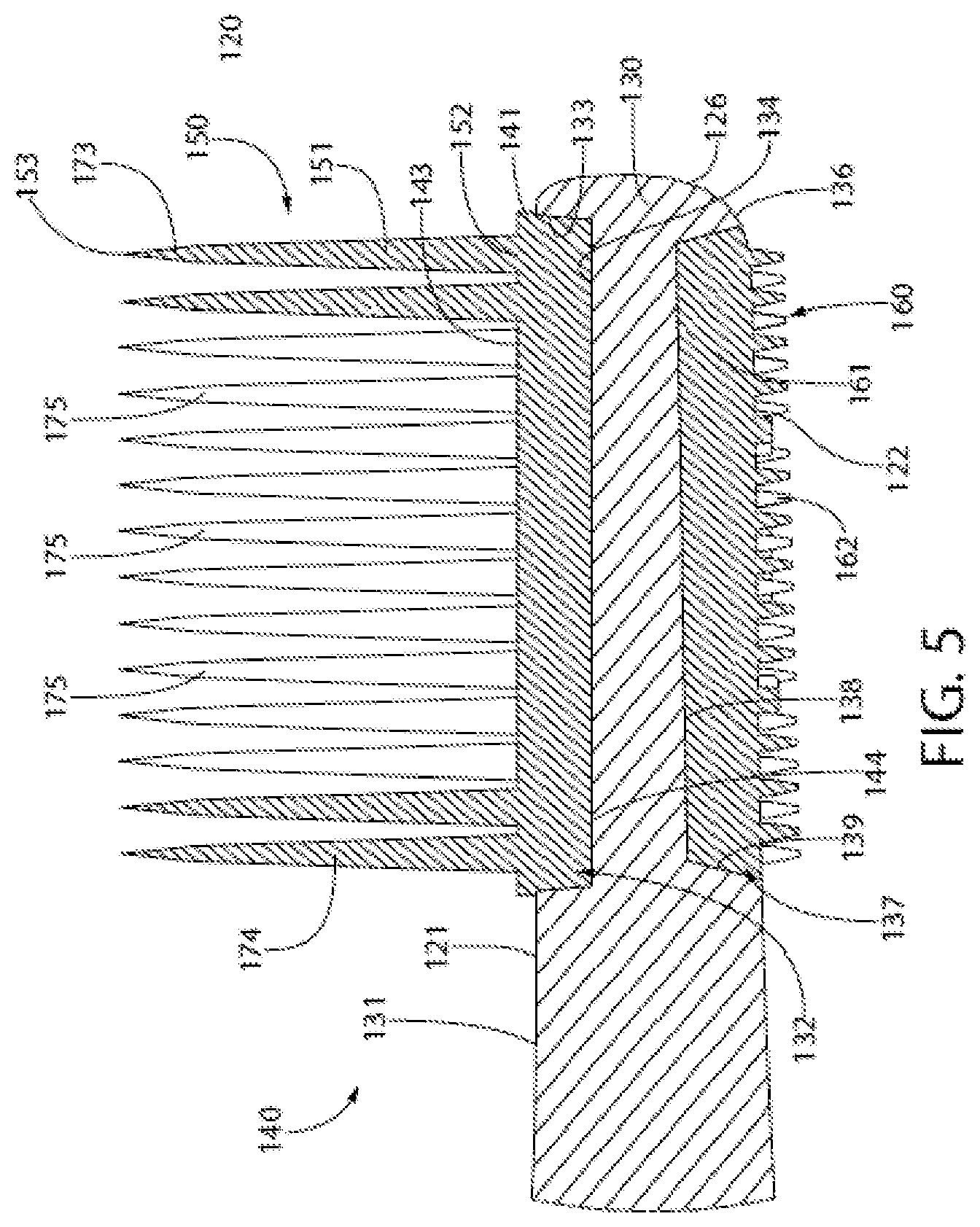 Patent US11793300 Figure 5 – Oral care implement