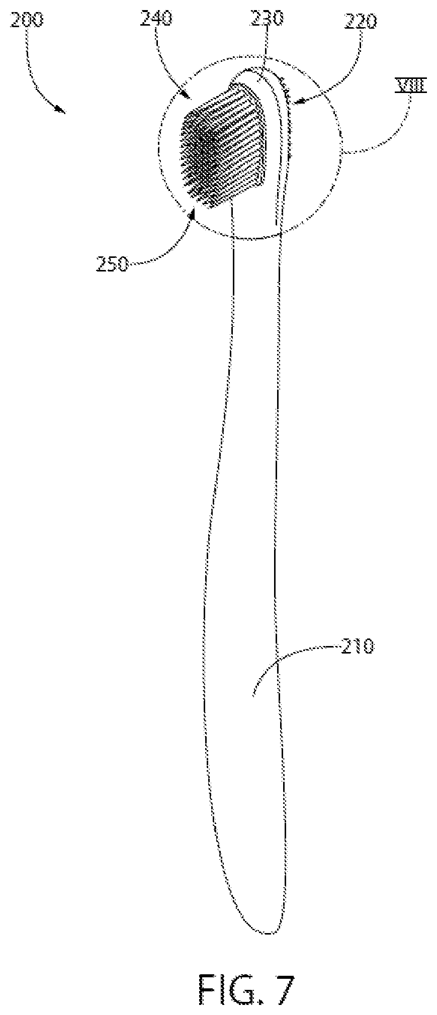 Patent US11793300 Figure 7 – Oral care implement