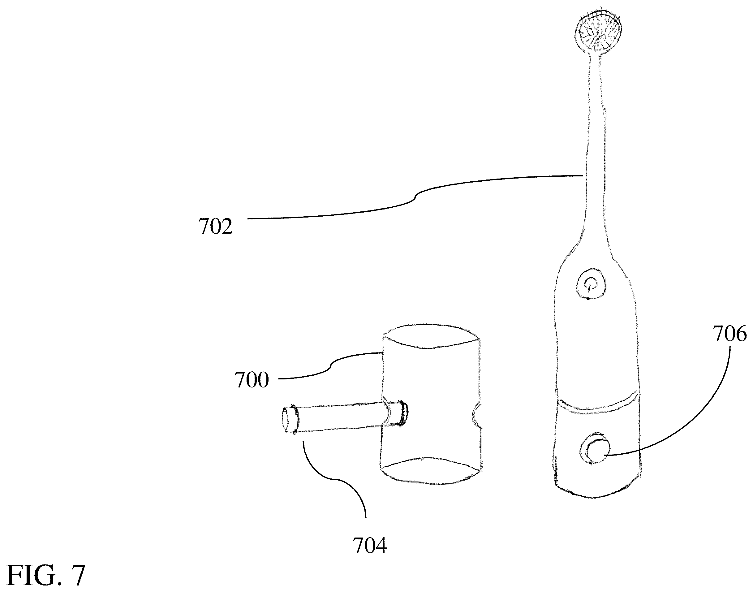 Patent US11793301 Figure 7 – Advanced oral hygiene force regulation and technique improvement apparatus and method