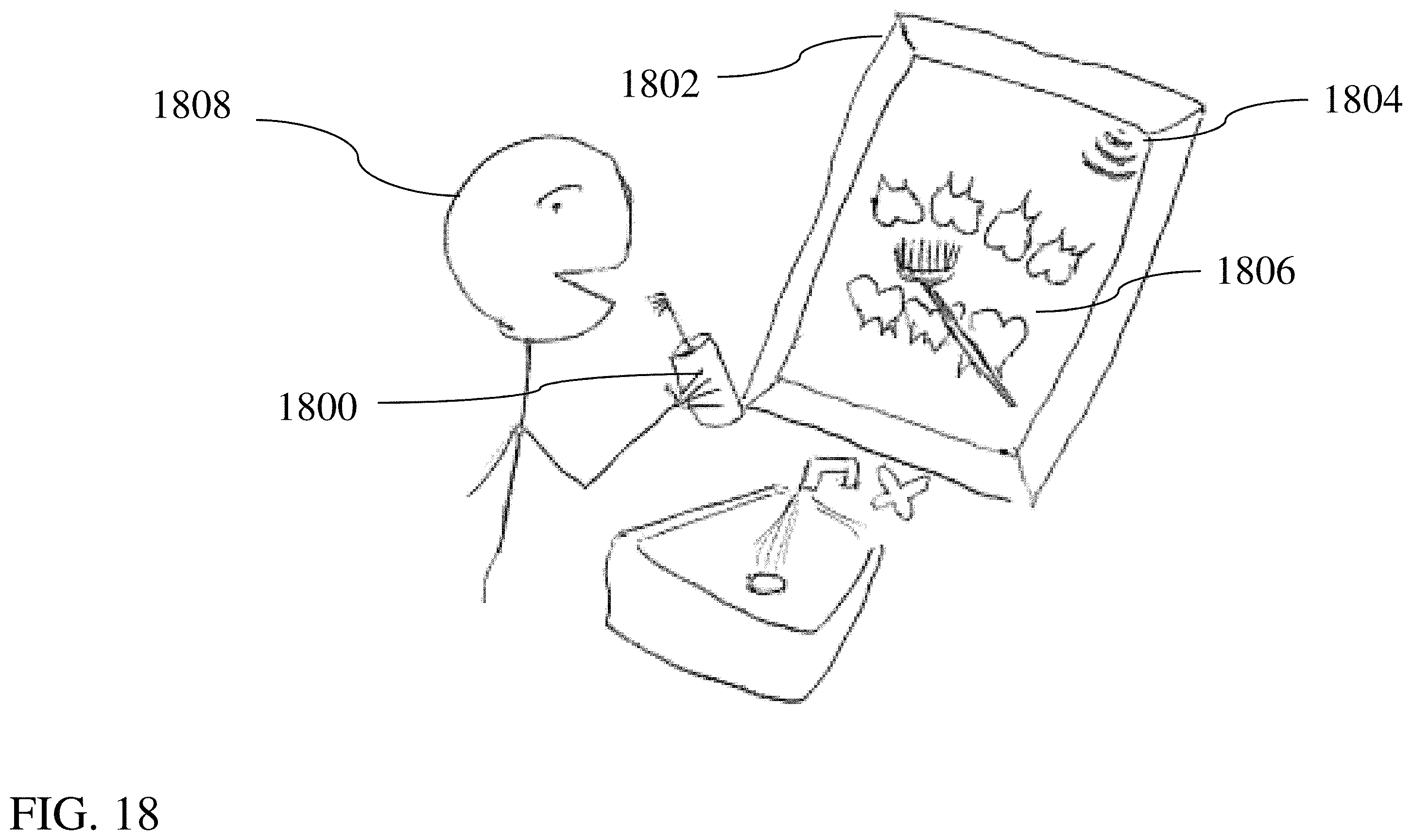 Patent US11793301 Figure 18 – Advanced oral hygiene force regulation and technique improvement apparatus and method