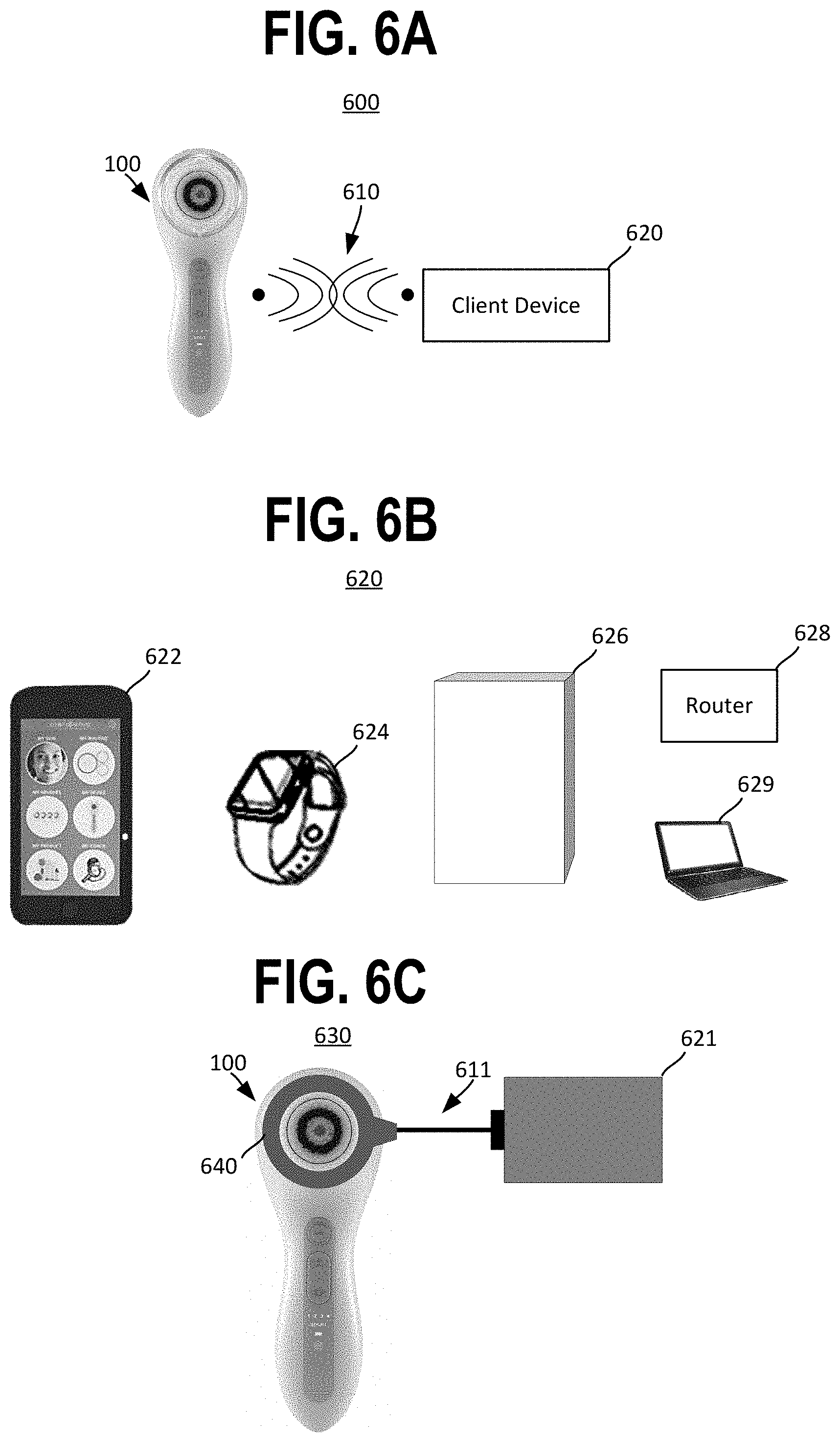Patent US11793302 Figure 8 – Handheld cosmetic device with kinematic and optical sensing for customizing treatment routines