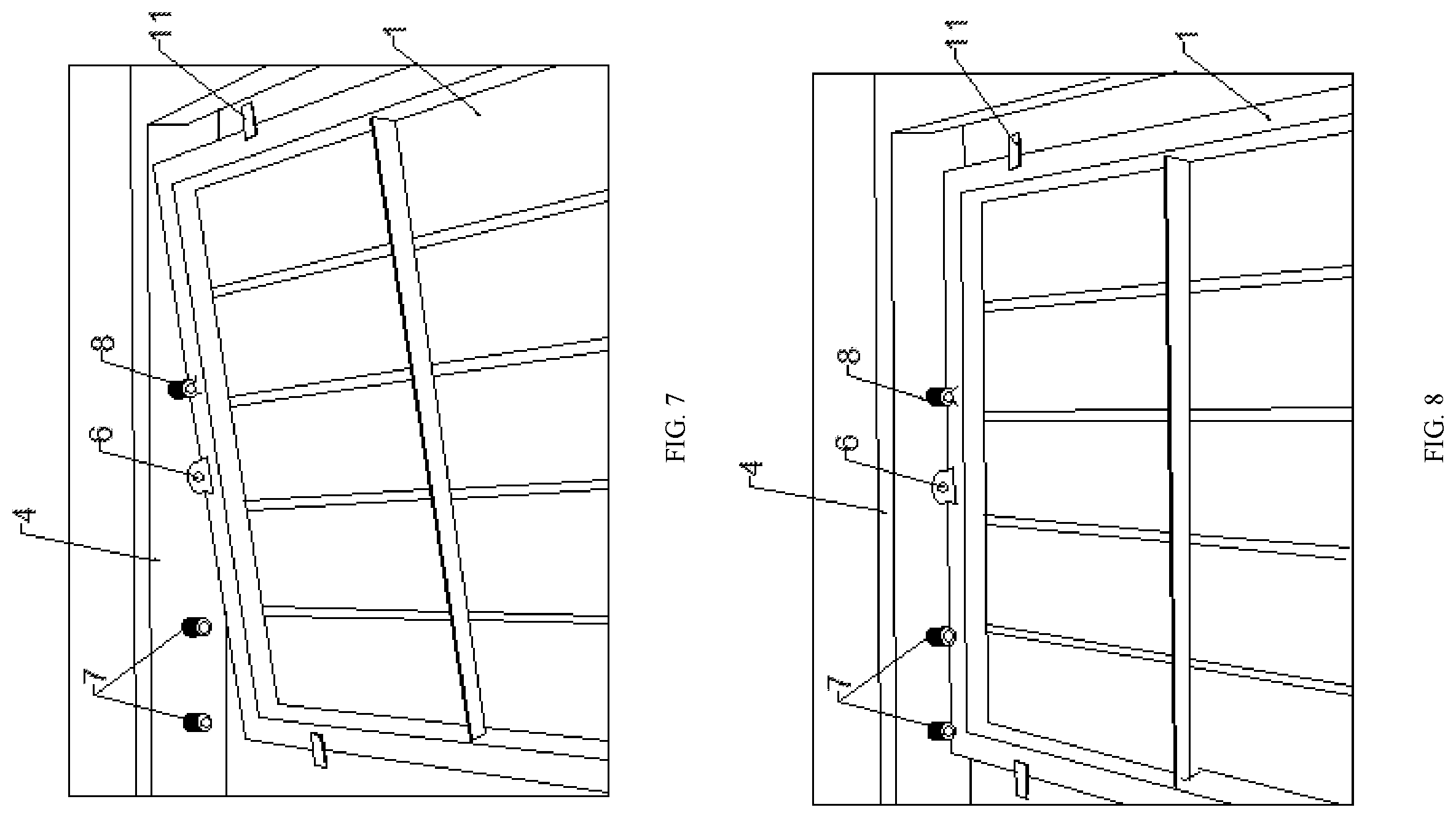 Patent US11793303 Figure 4 – Telescopic panel component and table