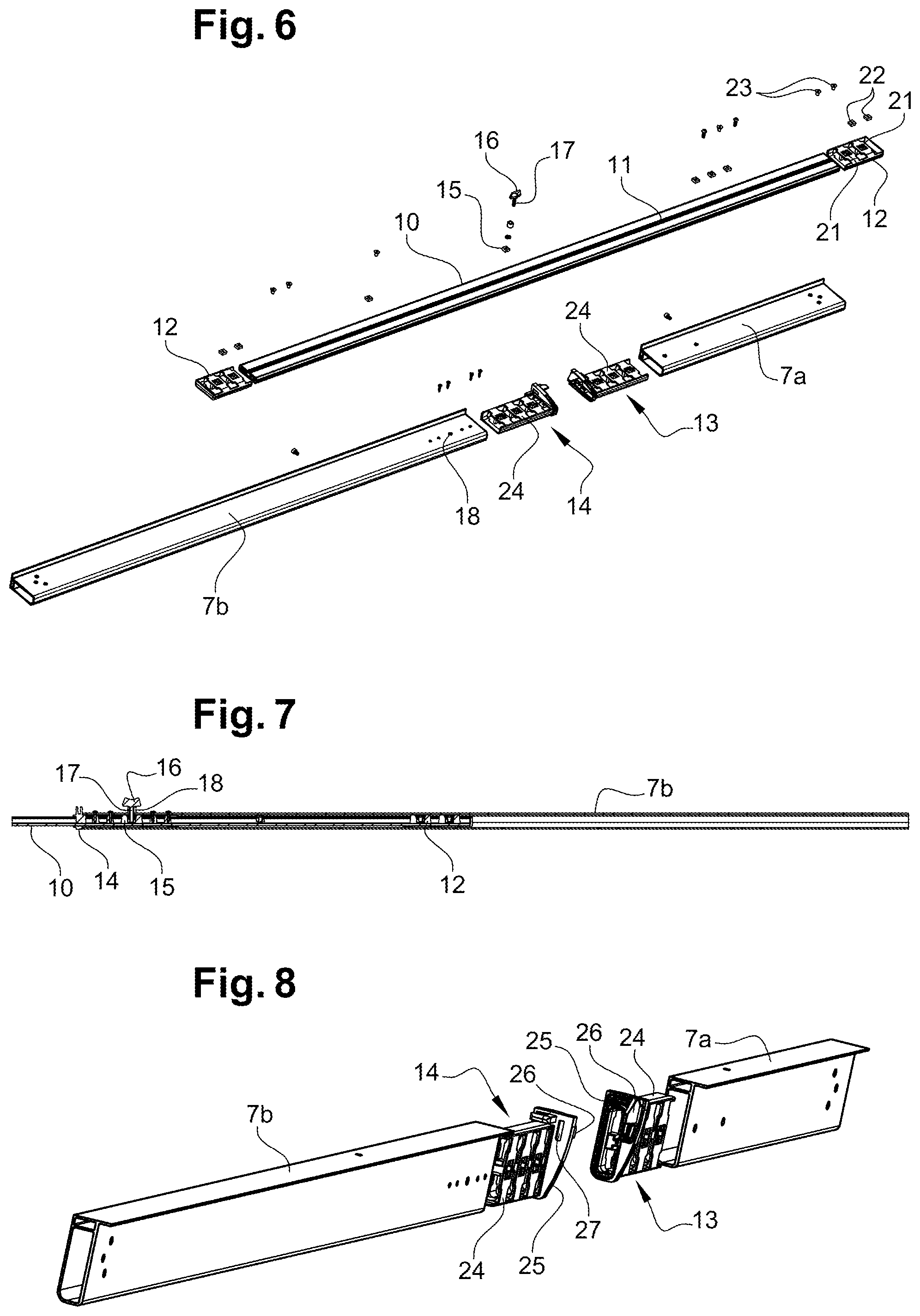 Patent US11793304 Figure 3 – Table with a central extension