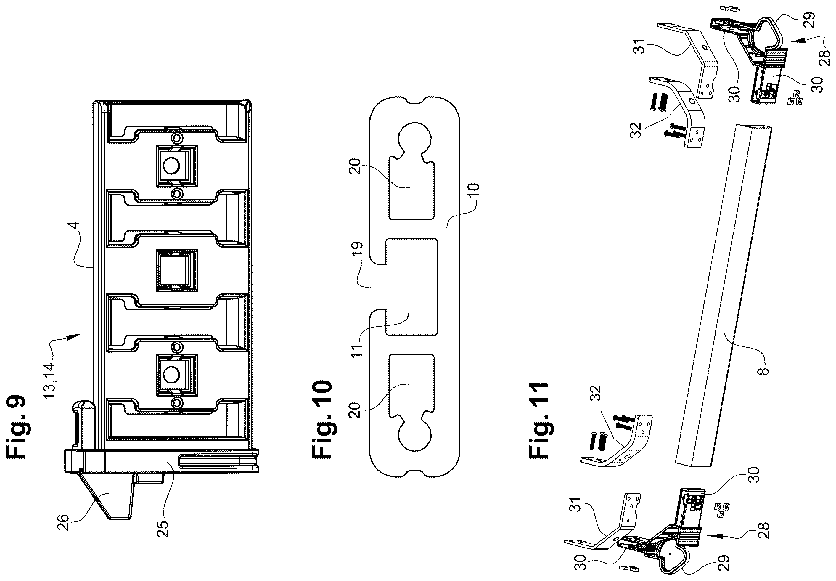 Patent US11793304 Figure 4 – Table with a central extension