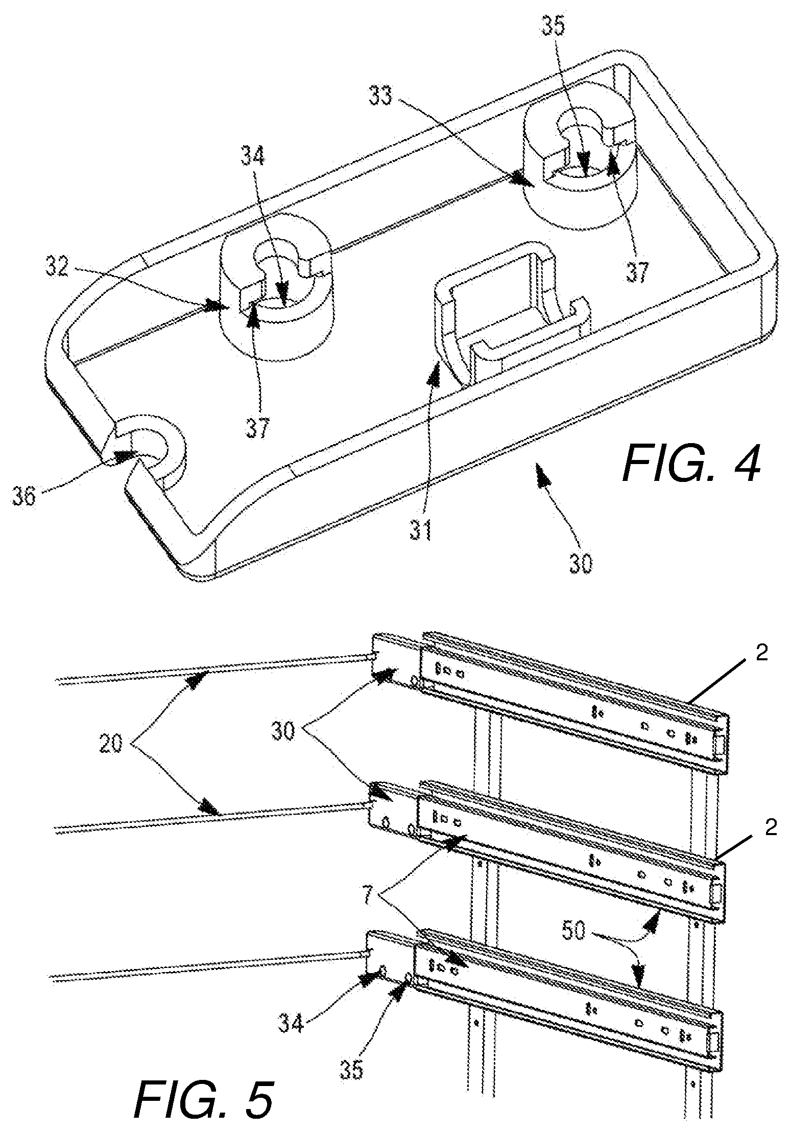 Patent US11793307 Figure 2 – Wine cabinet with electric power for each shelf