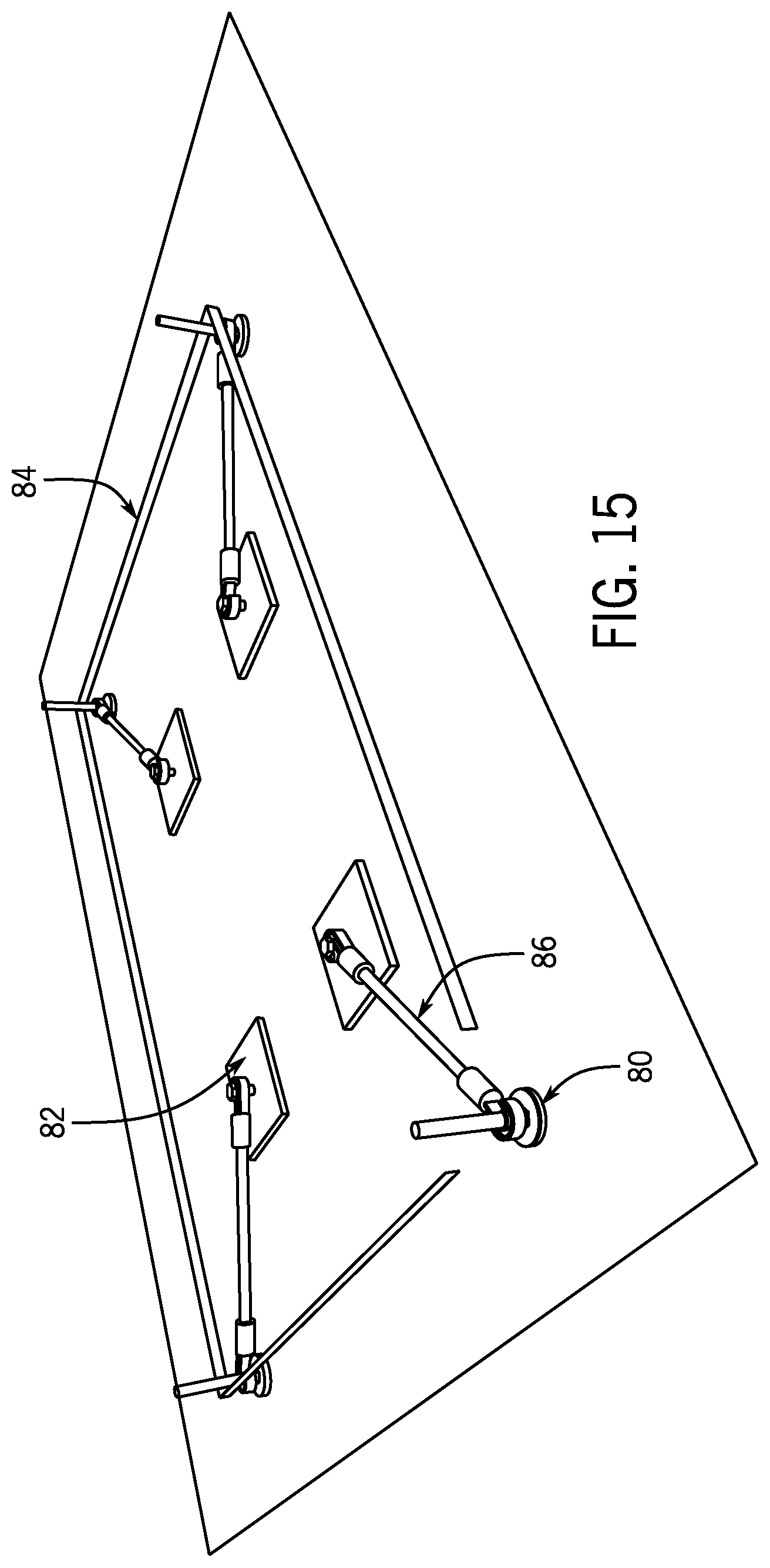 Patent US11793308 Figure 14 – Height adjusted seismic base isolation system